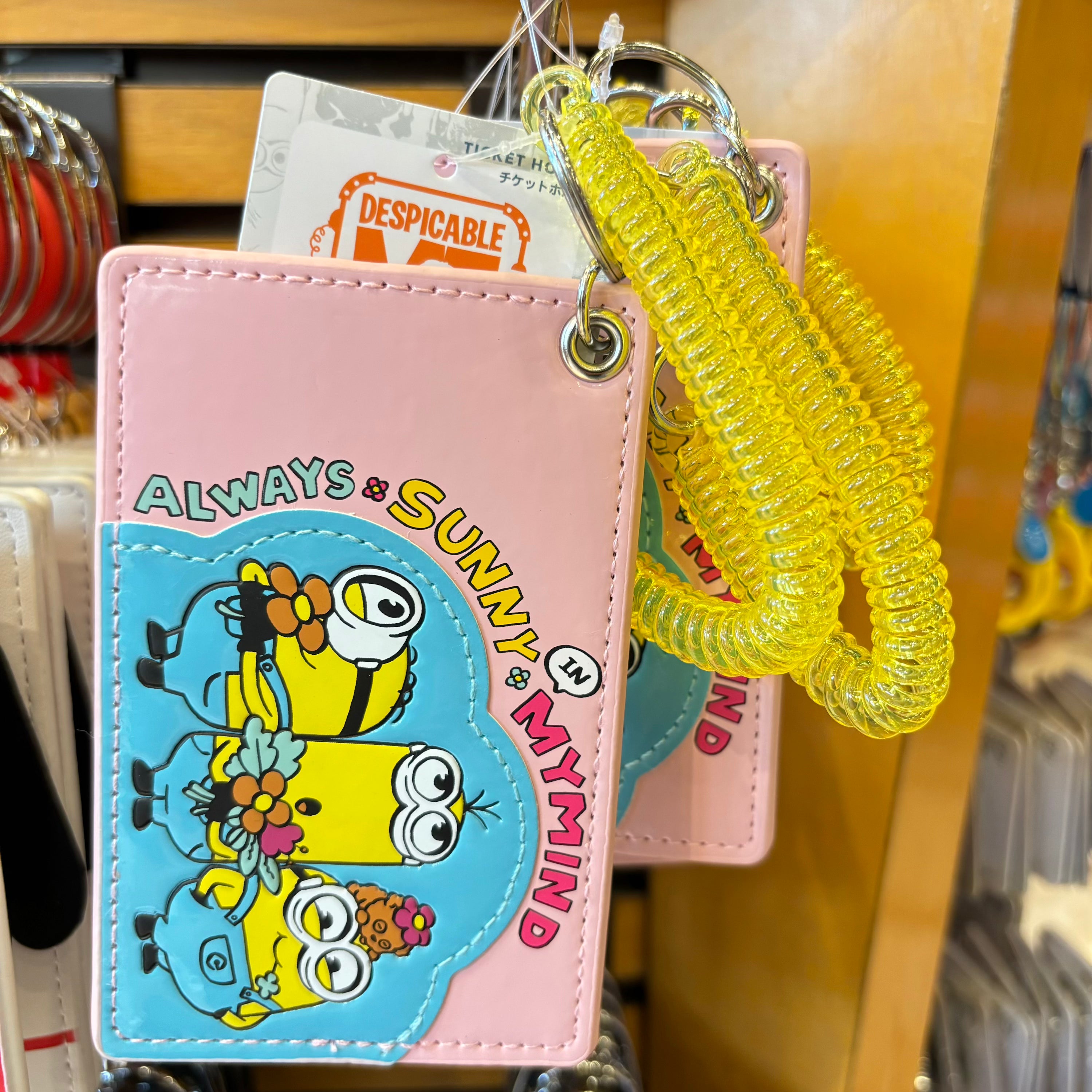 USJ Minions Always Sunny In My Mind 花朵卡套 證件套