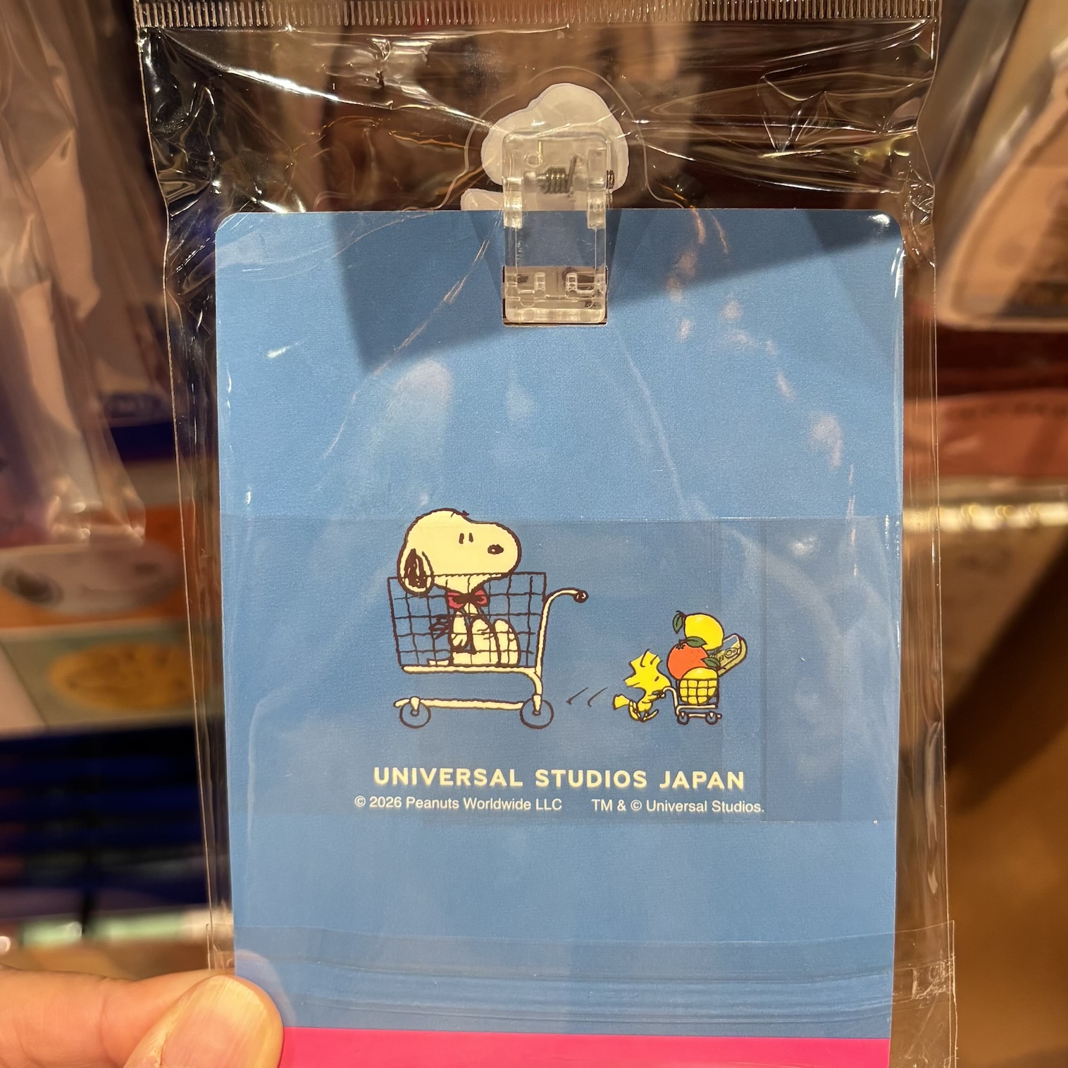 【訂貨】USJ Peanuts DELI & GROCERY Snoopy Mini Binder & Memo Set
