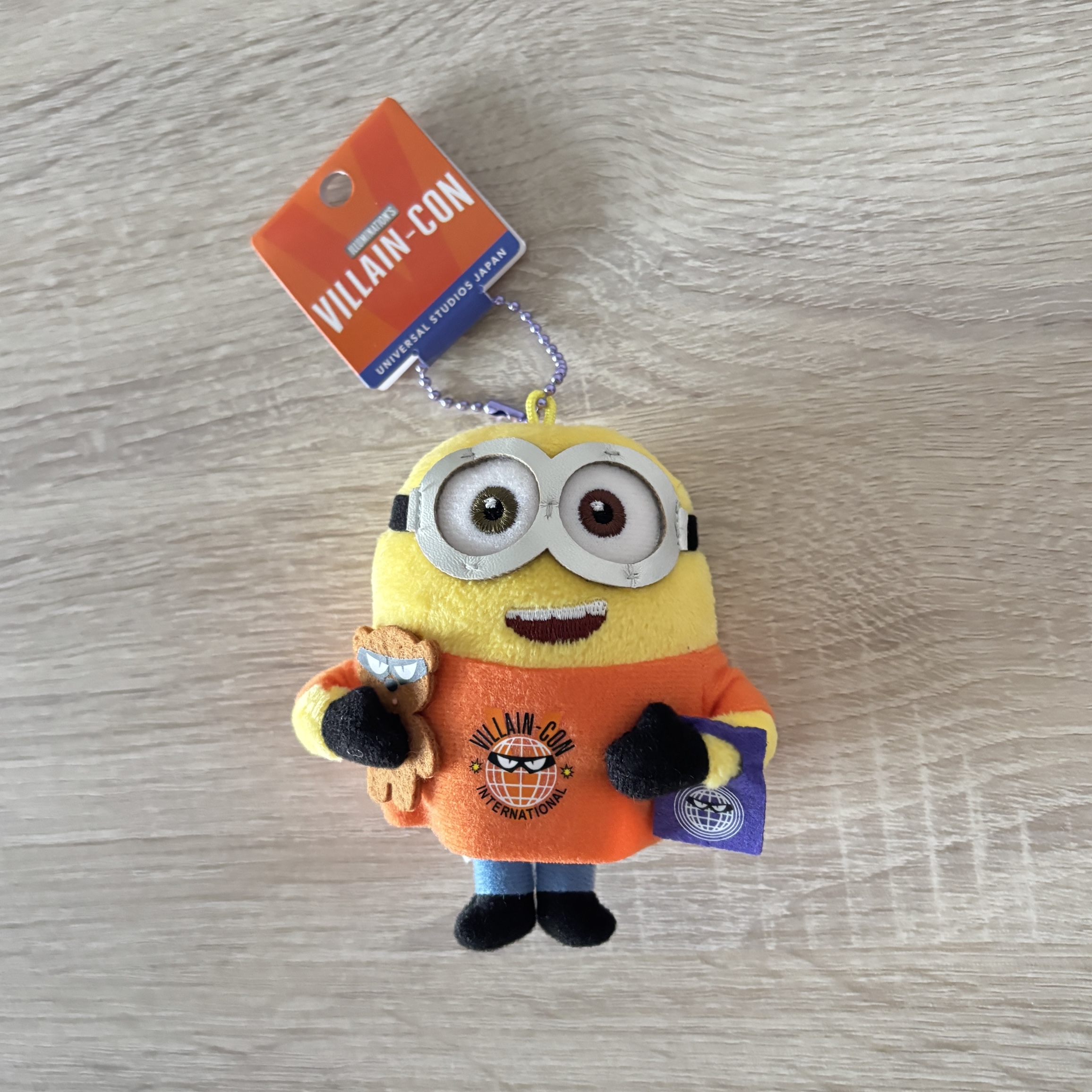 【訂貨】USJ Minions Villain-Con Bob & Tim 掛飾公仔