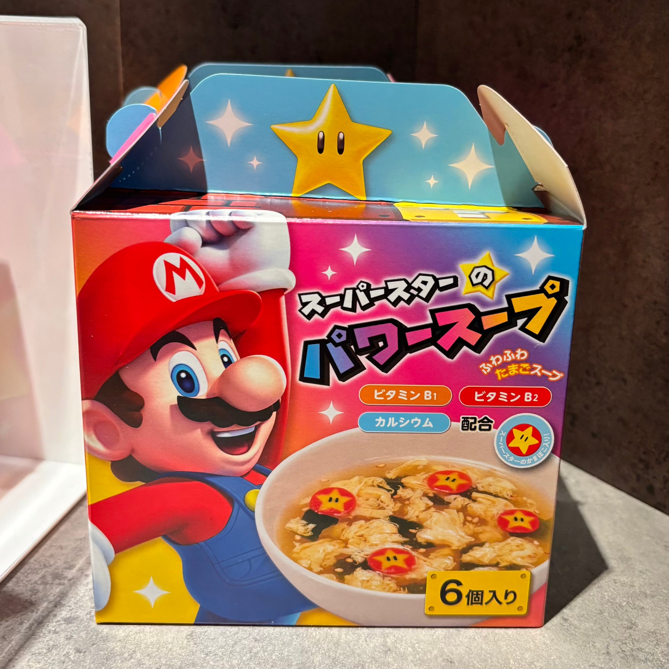 USJ Mario 無敵星星 即沖蛋花湯