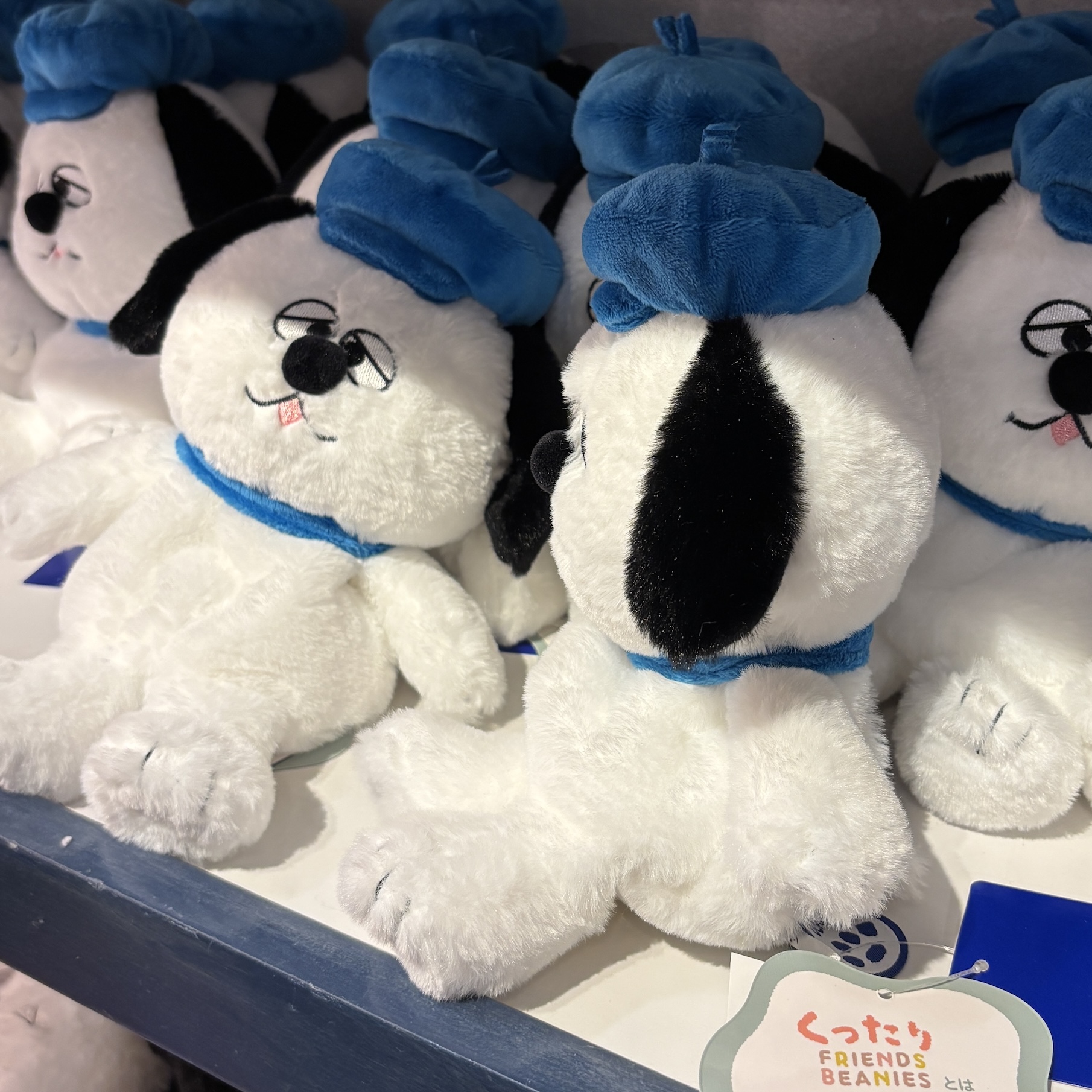 【訂貨】USJ Peanuts Friends Beanies 軟綿綿娃娃 慵懶豆豆公仔 Snoopy / Olaf / Andy