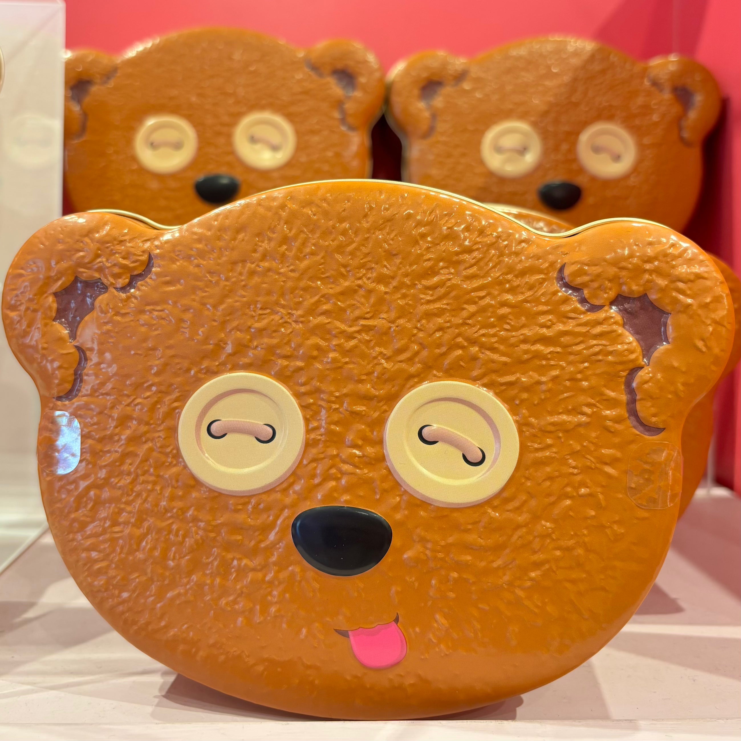 USJ Tim Bear 熊仔頭 曲奇朱古力罐