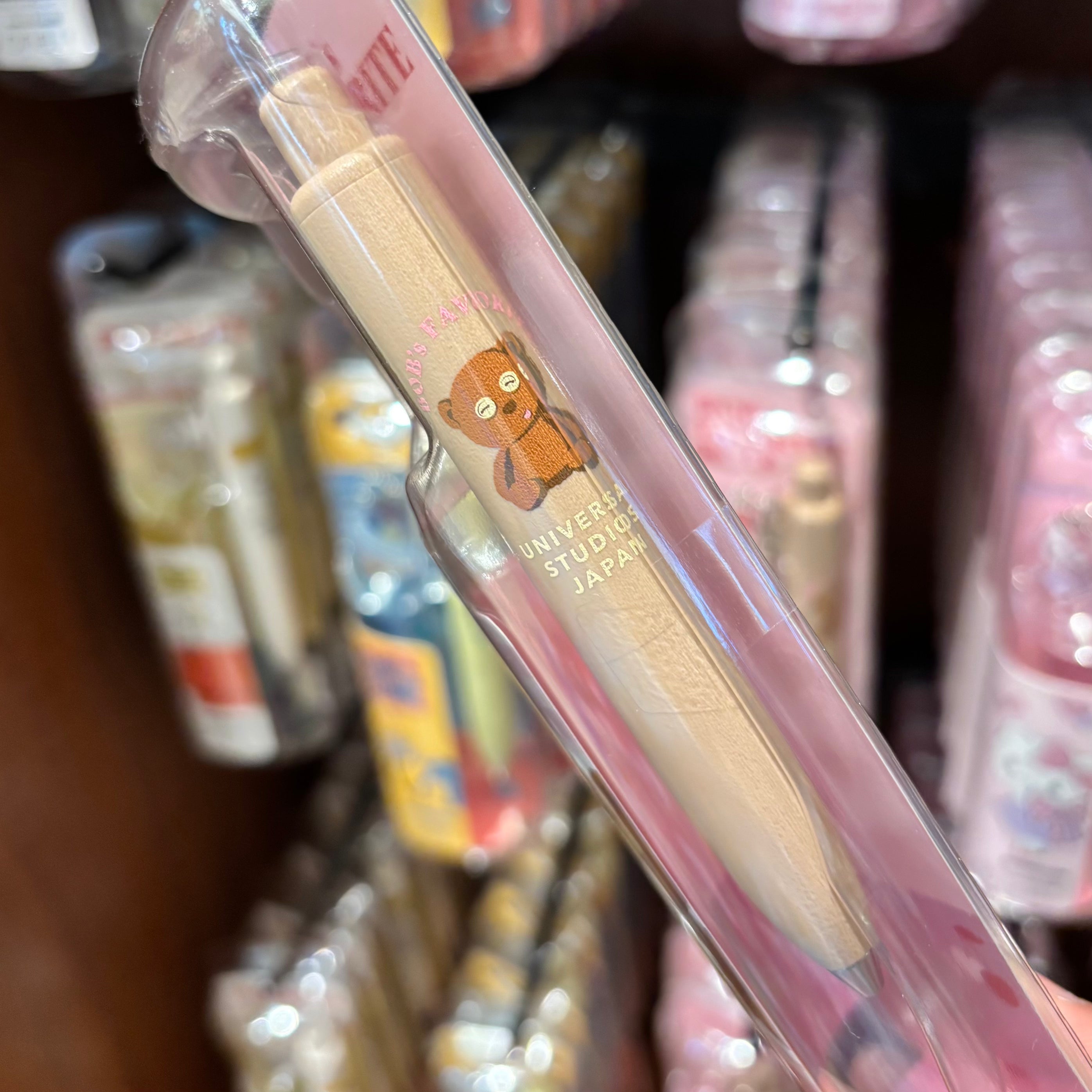 USJ Minions & Tim Bear Uni-Ball One 啫喱筆（連小吊飾）