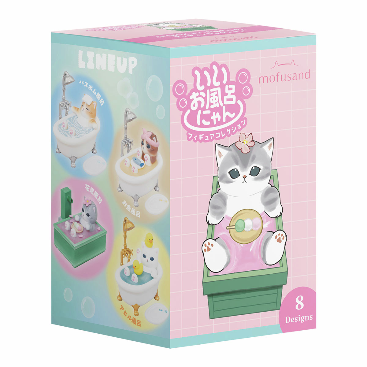 【訂貨】Mofusand 風呂系列 泡澡貓公仔 盲盒（隨機抽)