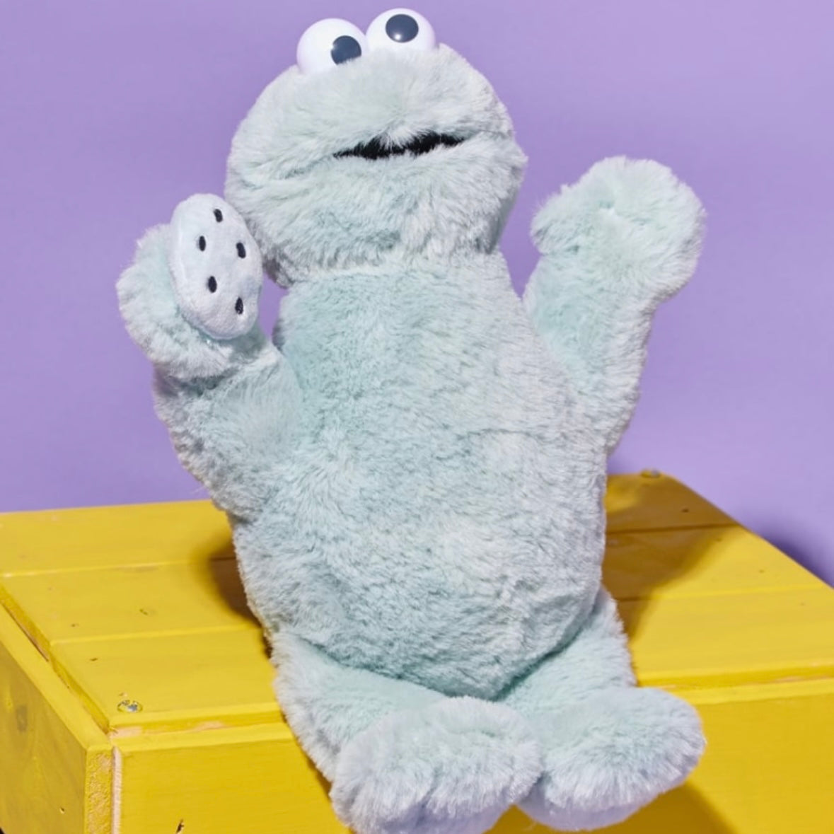 Sesame Street Market Hoppin' Spring - Cookie Monster 公仔 S