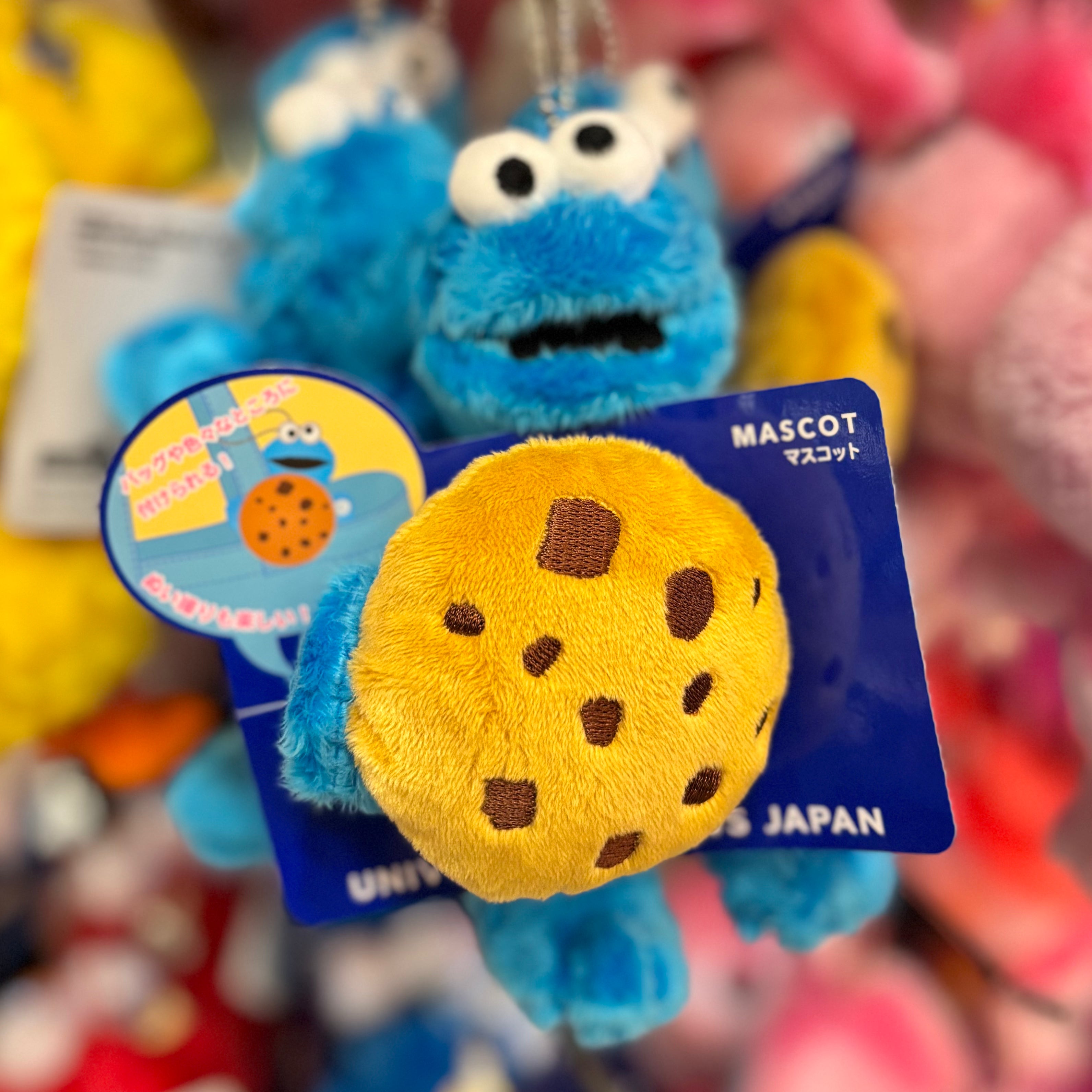 USJ Cookie Monster 公仔掛飾 Hugging Mascot