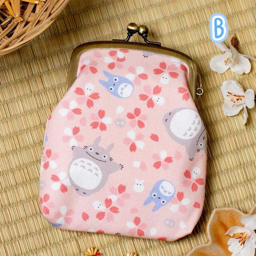 【訂貨】吉卜力工作室 Totoro 龍貓花見系列 口金包