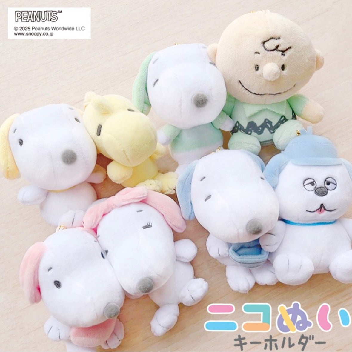 Snoopy 馬卡龍色系 磁石Pair吊飾