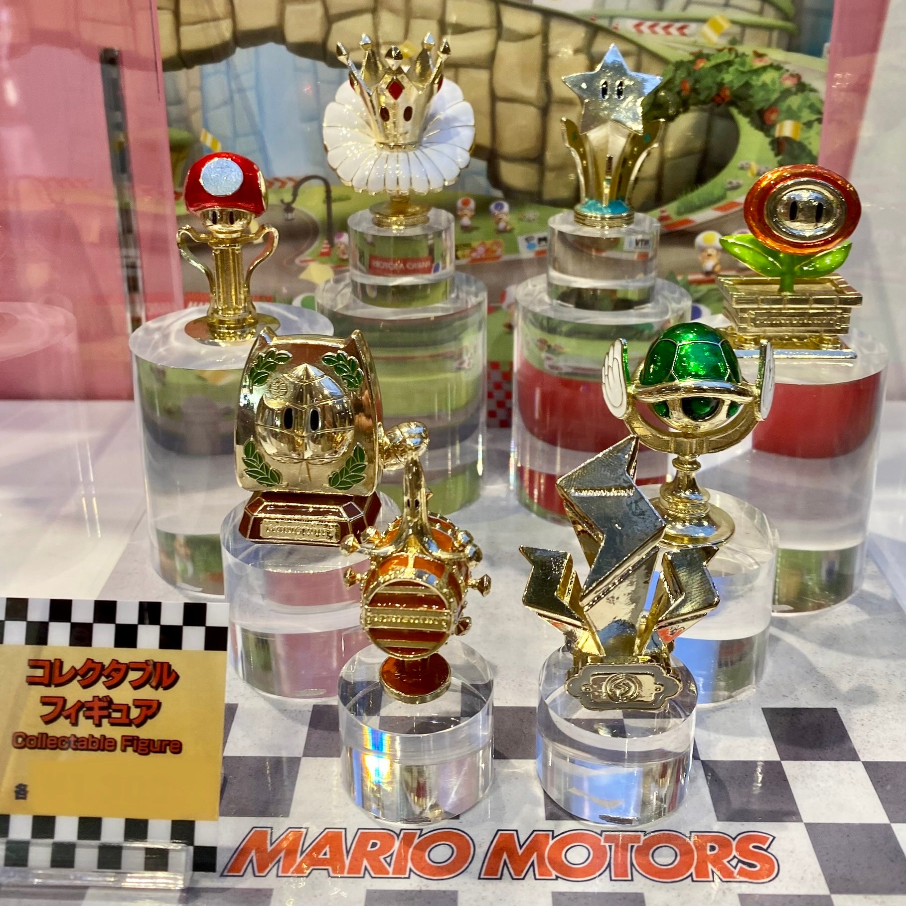 【訂貨】USJ 任天堂世界 Mario Kart 獎盃小擺設（盲盒 隨機抽）