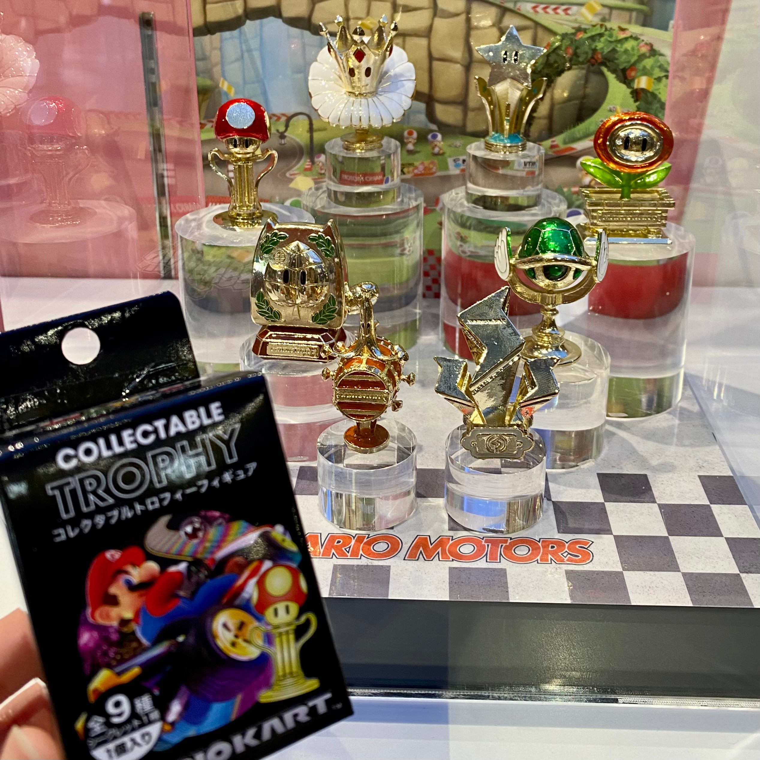 【訂貨】USJ 任天堂世界 Mario Kart 獎盃小擺設（盲盒 隨機抽）