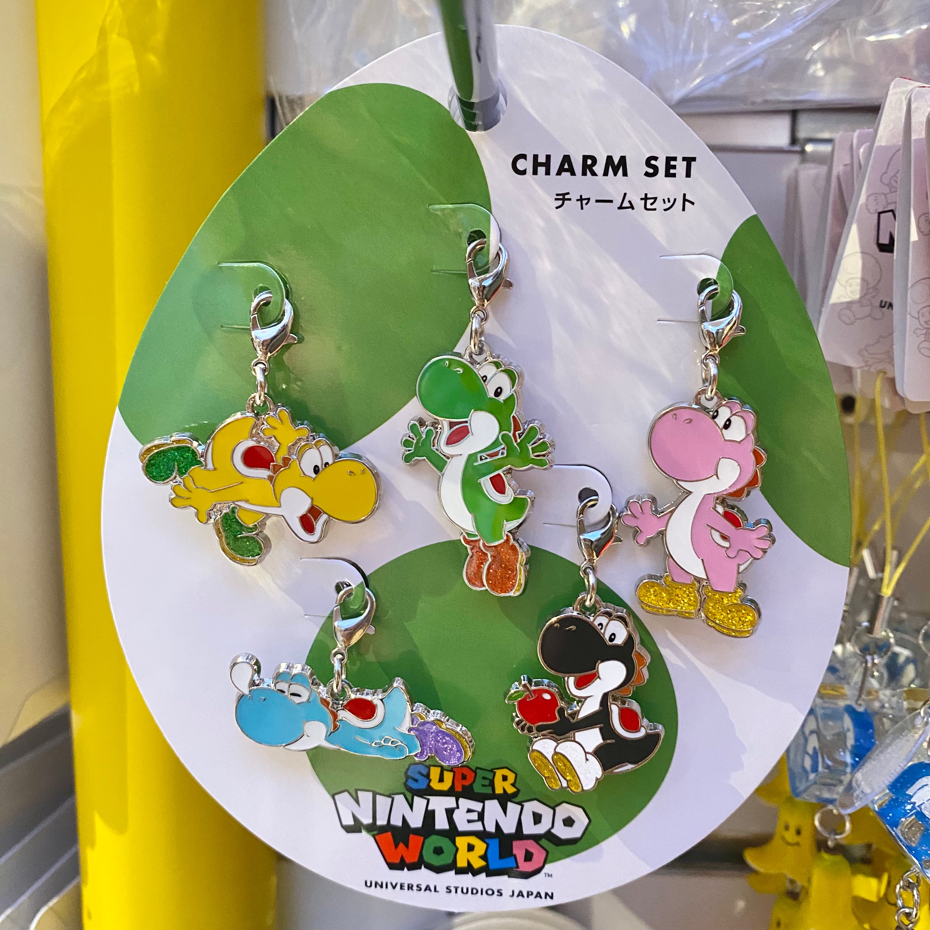USJ Yoshi Charm Set