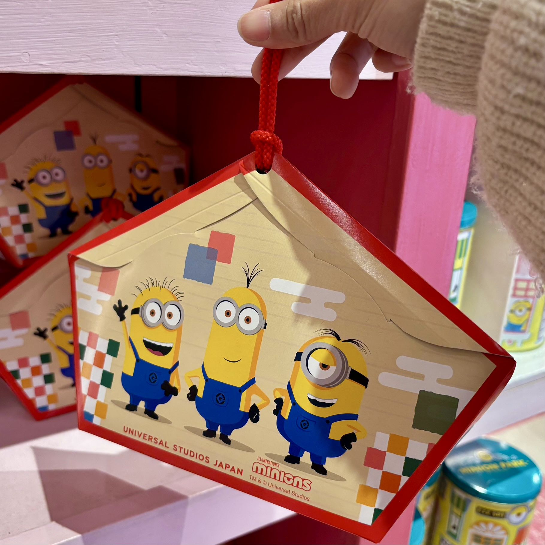 【訂貨】USJ Minions 繪馬型米餅 7pcs