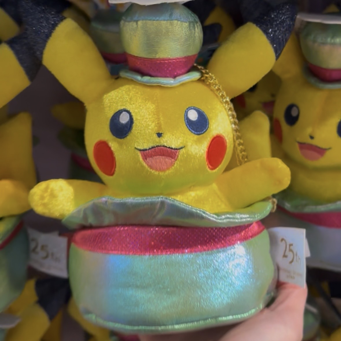 【訂貨】USJ 25th Discover U 週年紀念系列 - Pokemon 寶可夢 比卡超公仔掛飾