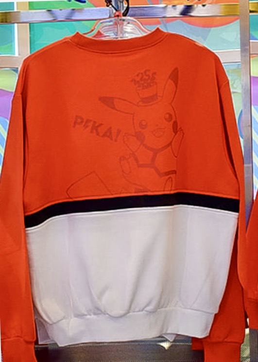 【訂貨】USJ 25th Discover U 週年紀念系列 - Pokemon 寶可夢 比卡超 精靈球衛衣