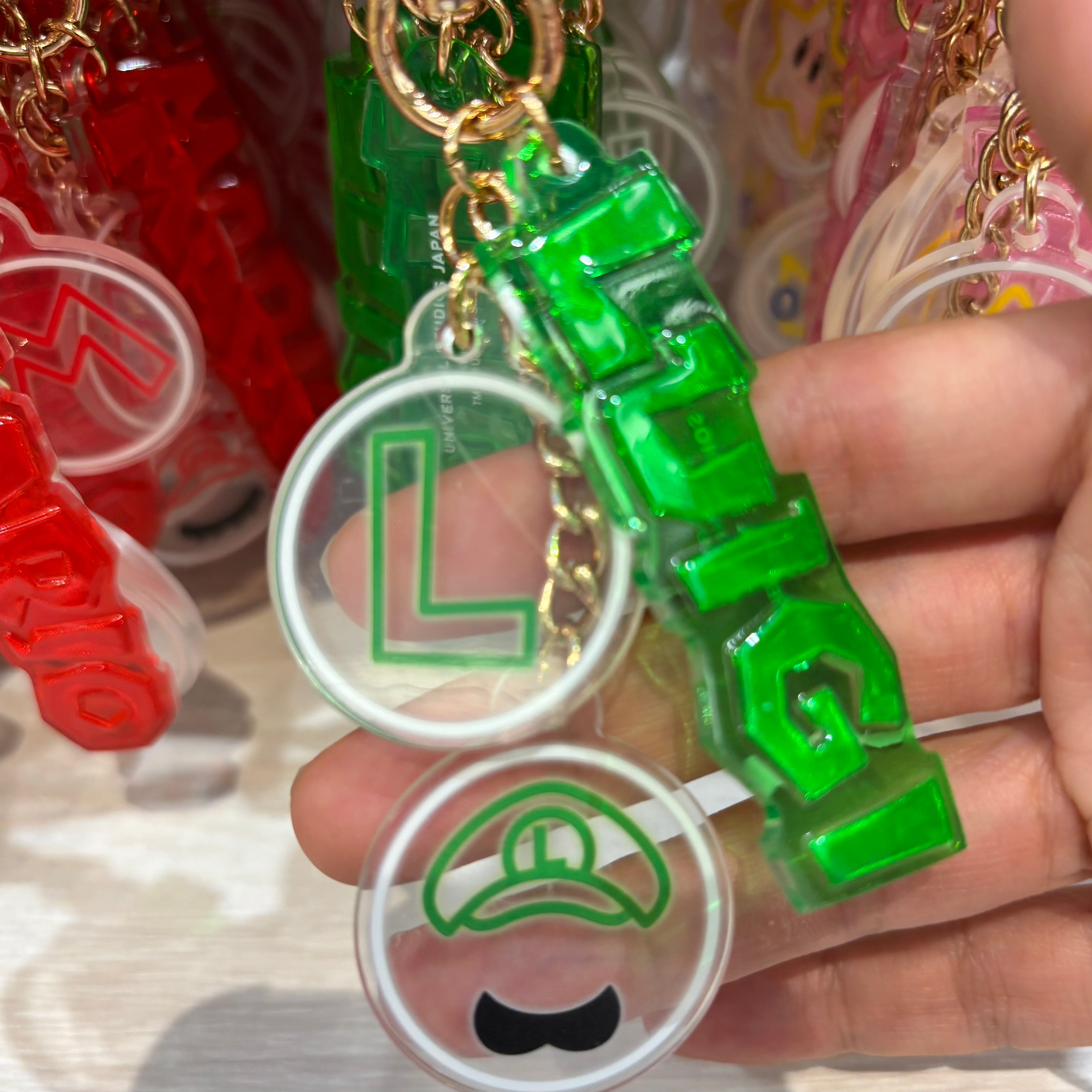 Mario x Luigi x Peach 鑰匙扣套裝