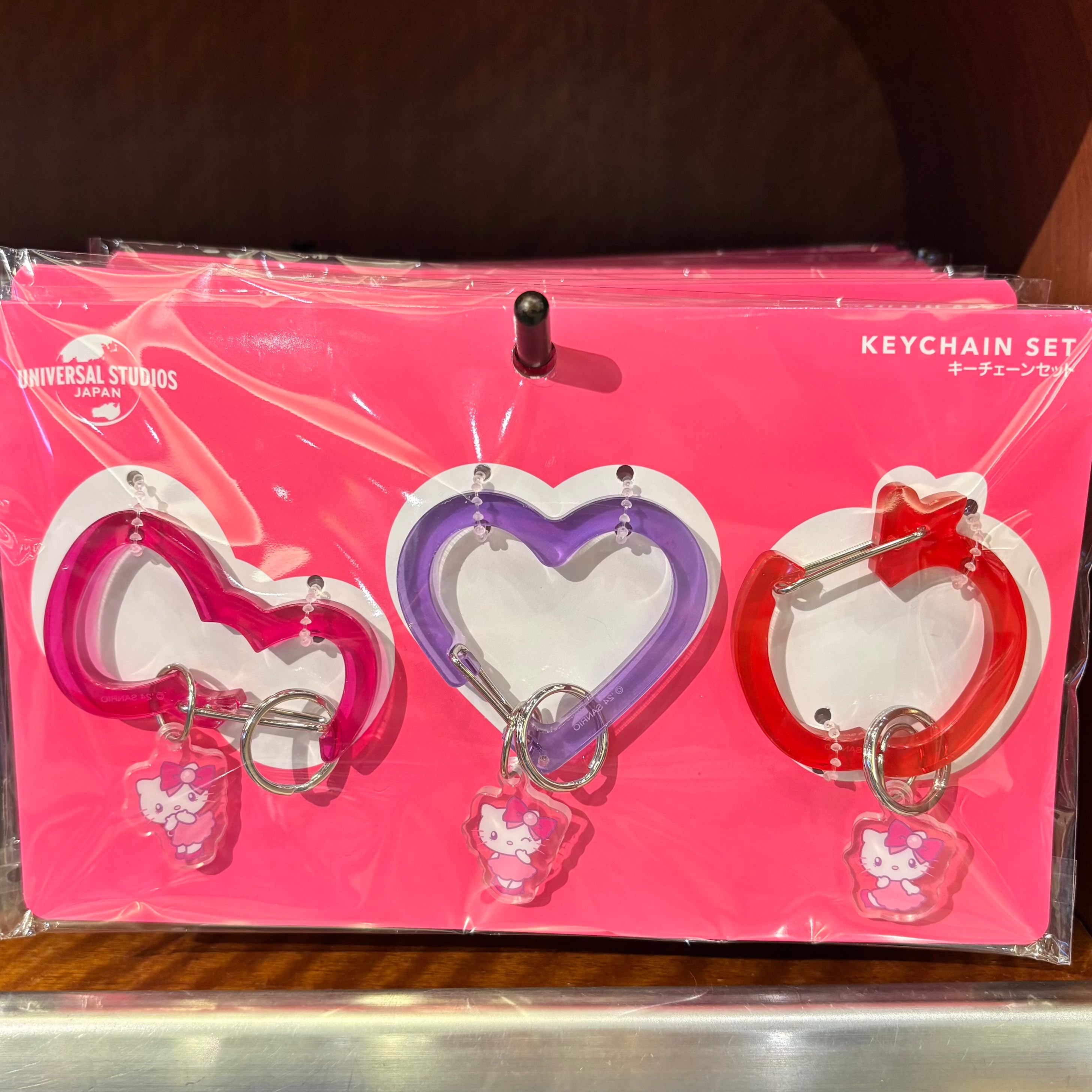 USJ Hello Kitty 登山扣掛飾 鑰匙扣