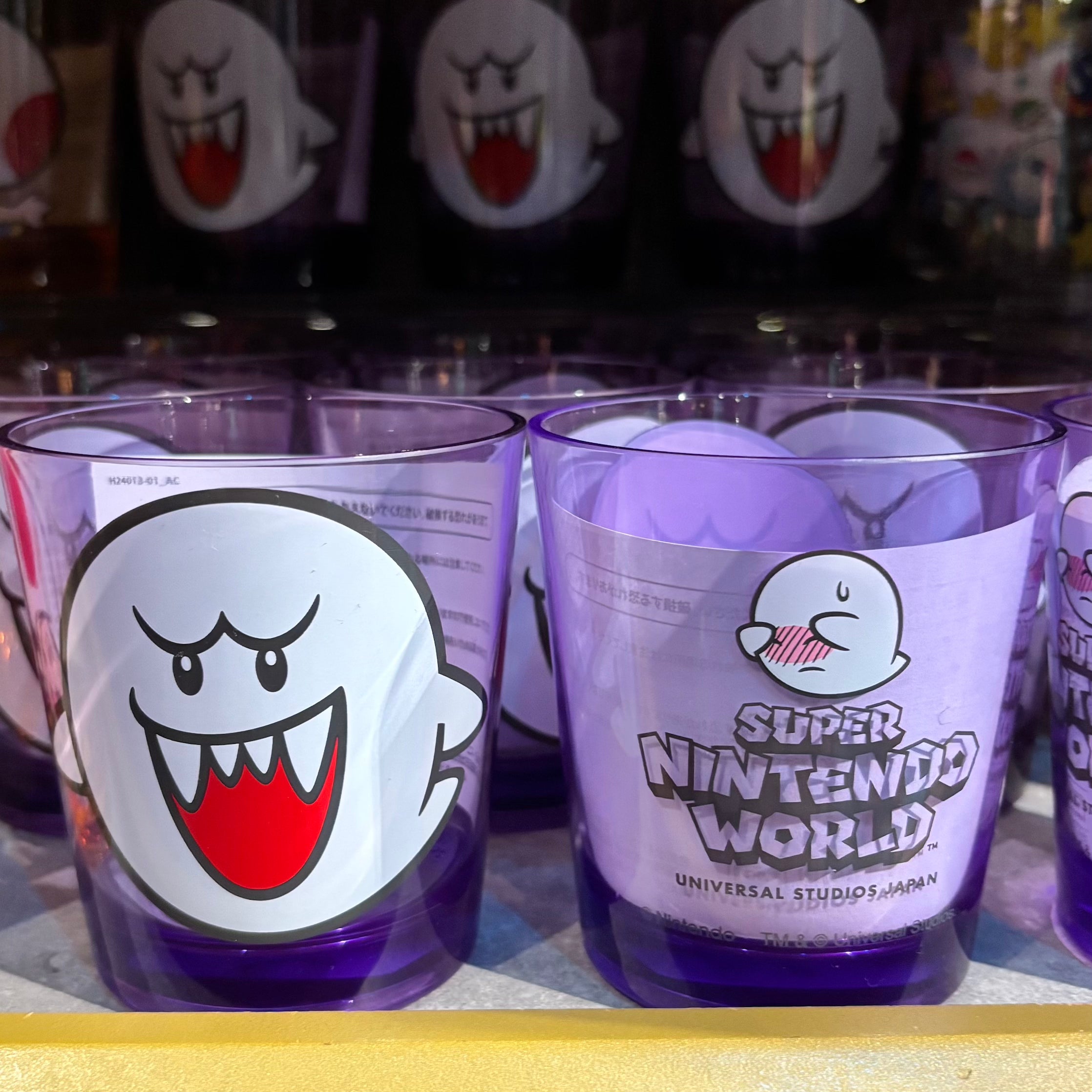 USJ 任天堂世界 膠水杯 - 鬼鬼 幽靈