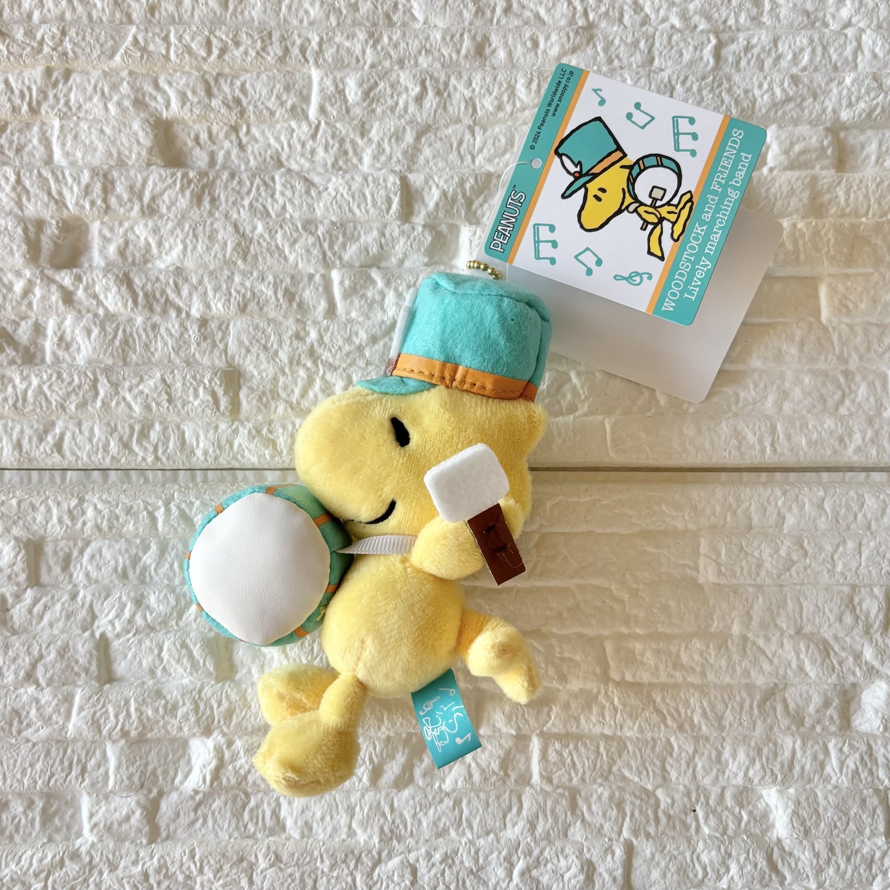 【訂貨】Woodstock and friends lively marching band - 掛飾公仔