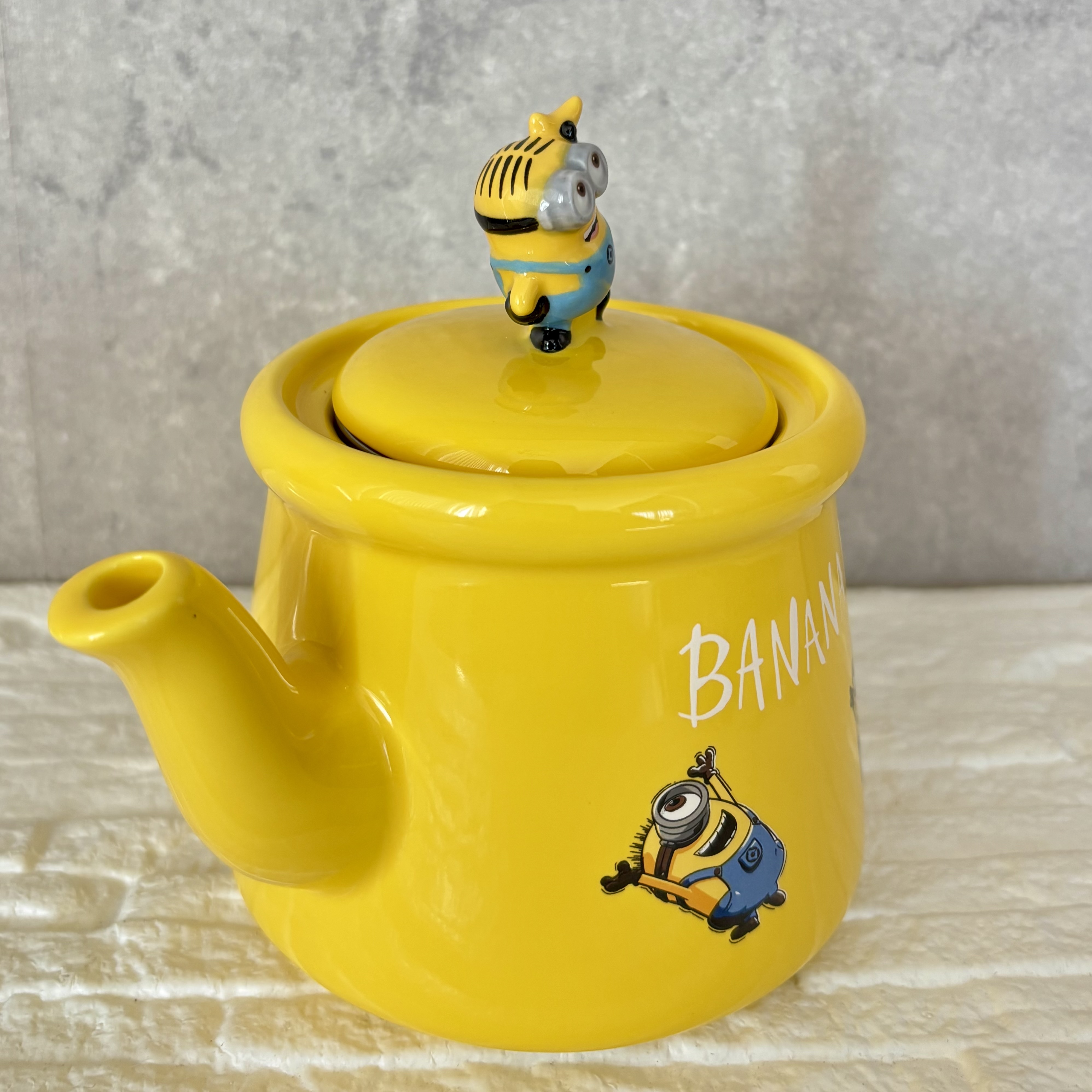 【訂貨】Minions Banana Teapot Set