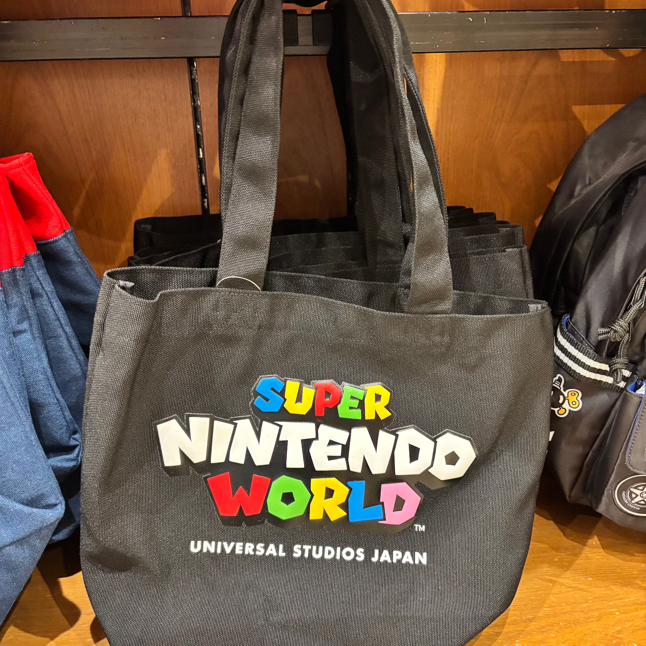 USJ 任天堂世界 黑色手挽袋 Tote Bag