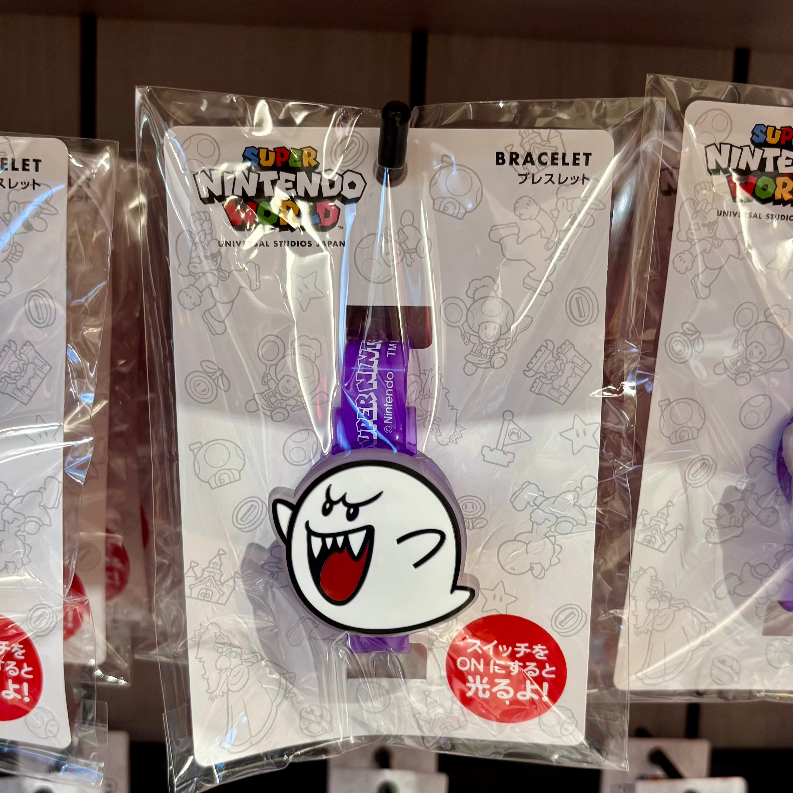 USJ Mario 幽靈鬼鬼 發光手帶