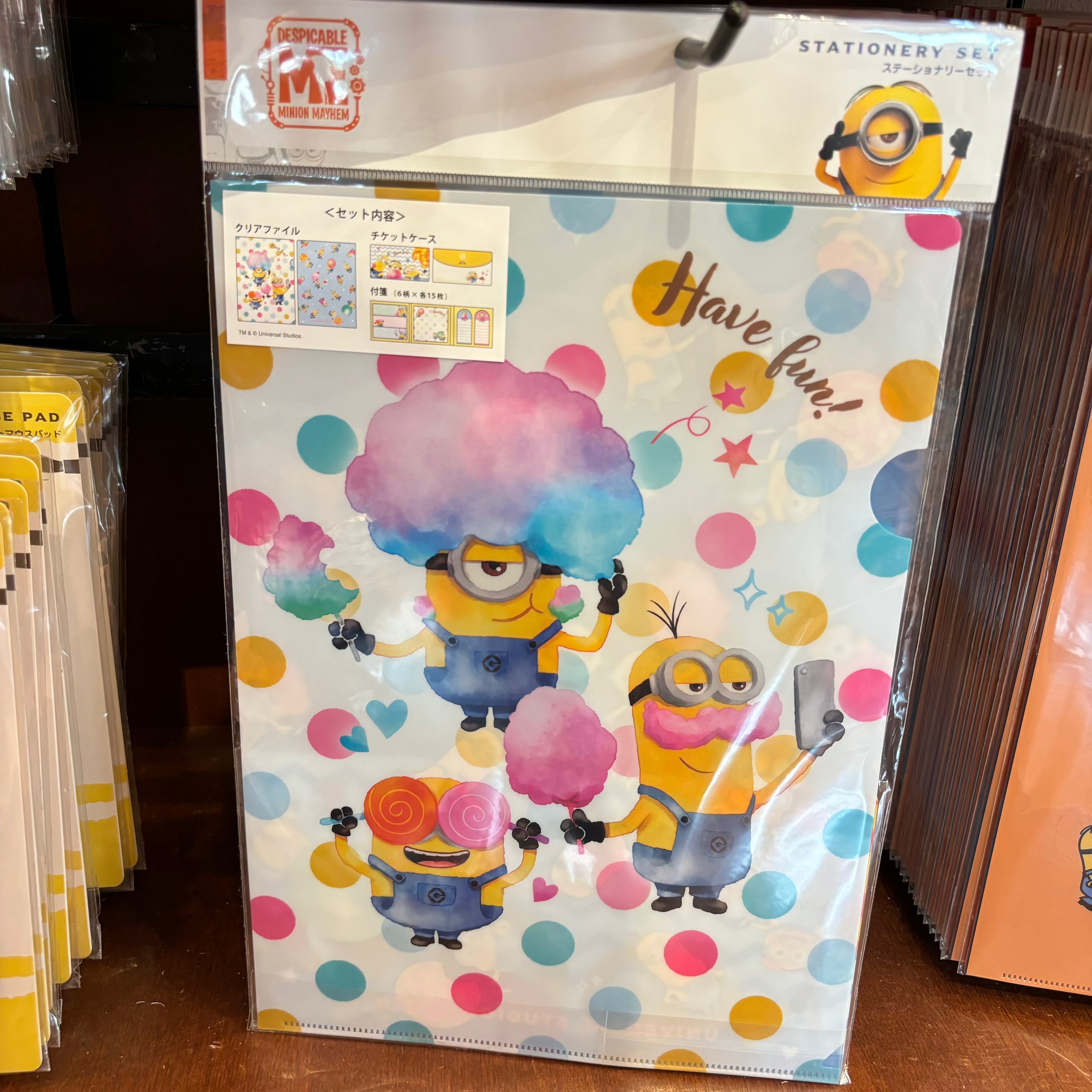 【訂貨】USJ Minions 糖果主題 文具套裝