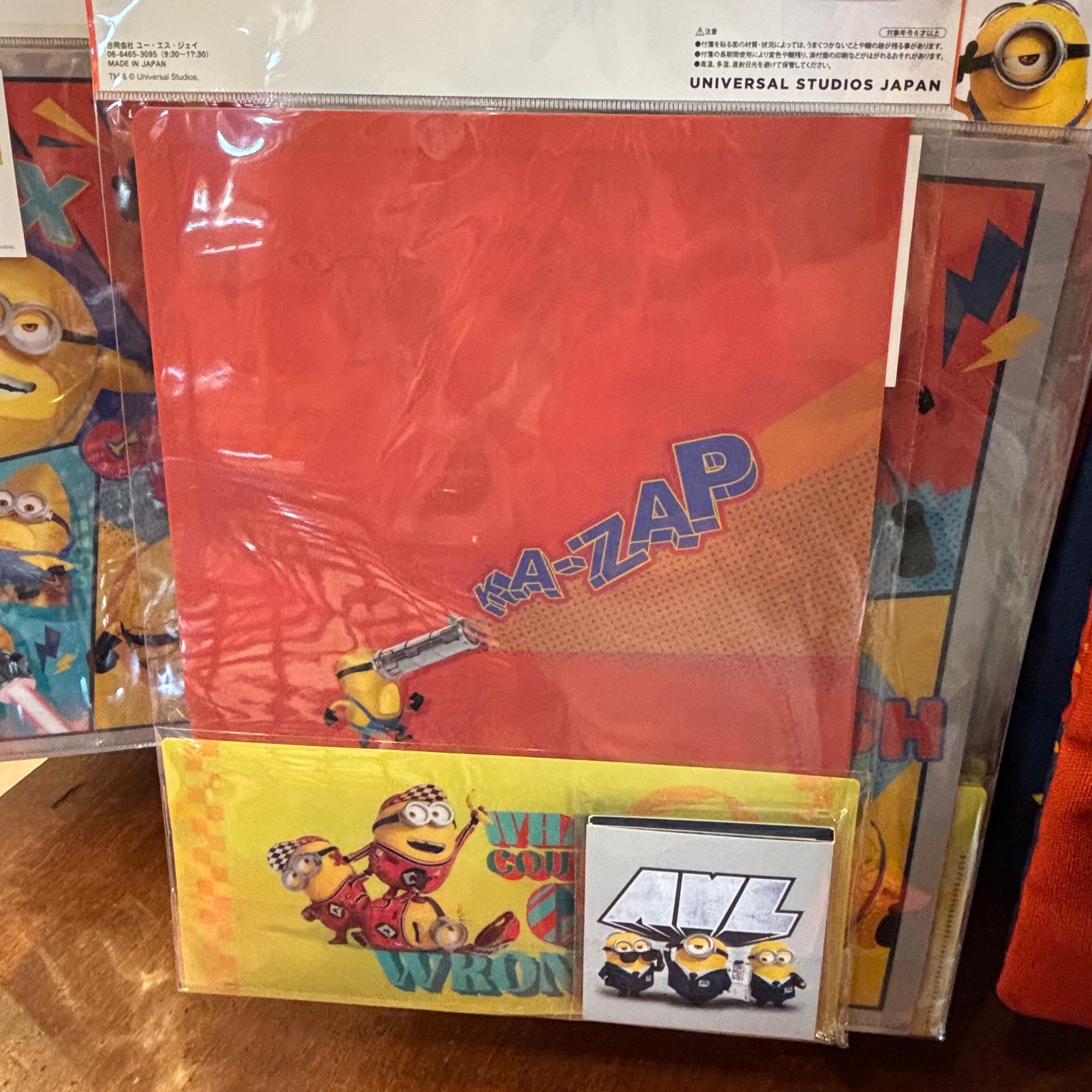 【訂貨】USJ Minions Despicable ME 4 - 文具套裝