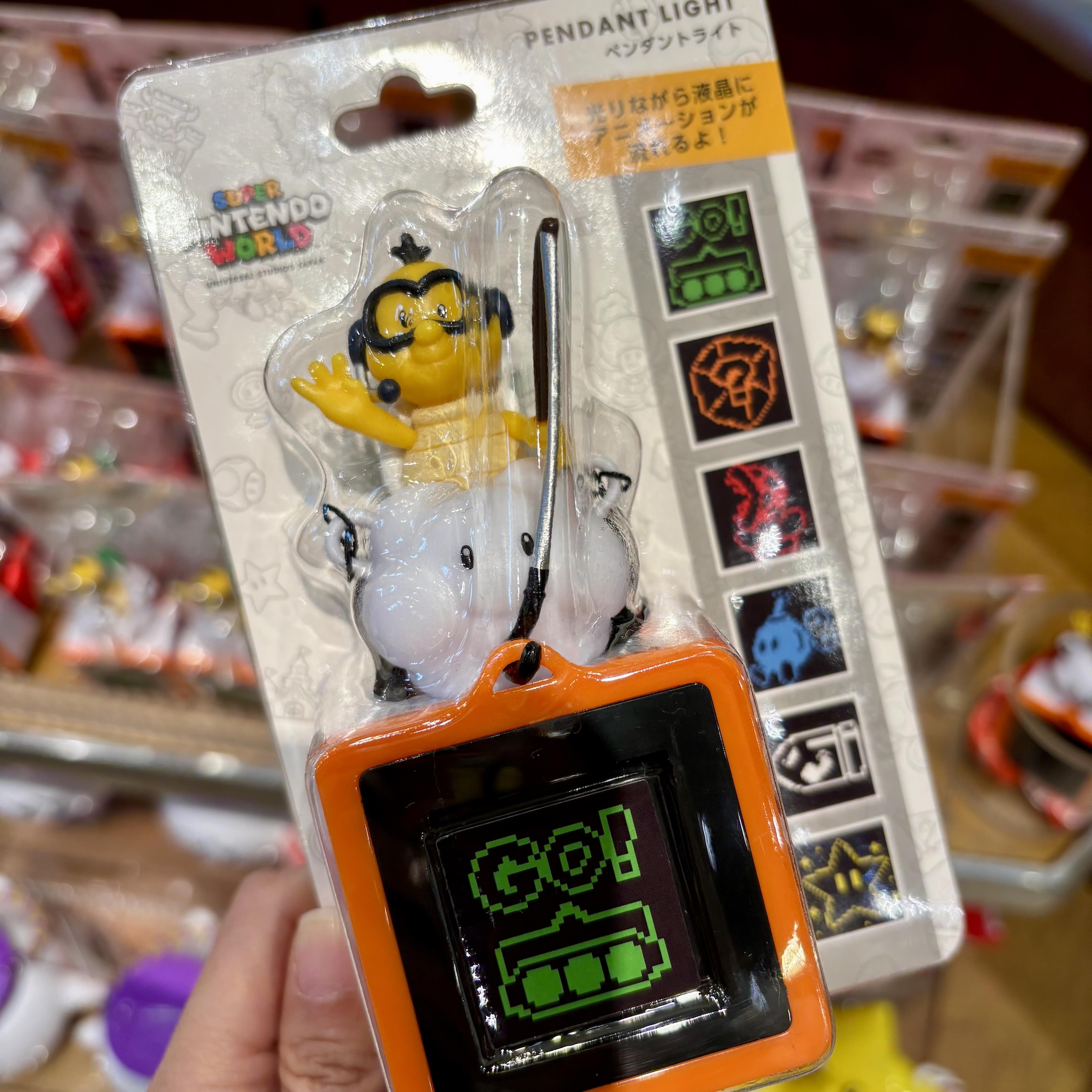 【訂貨】USJ Mario 球蓋姆 像素螢幕電子燈玩具