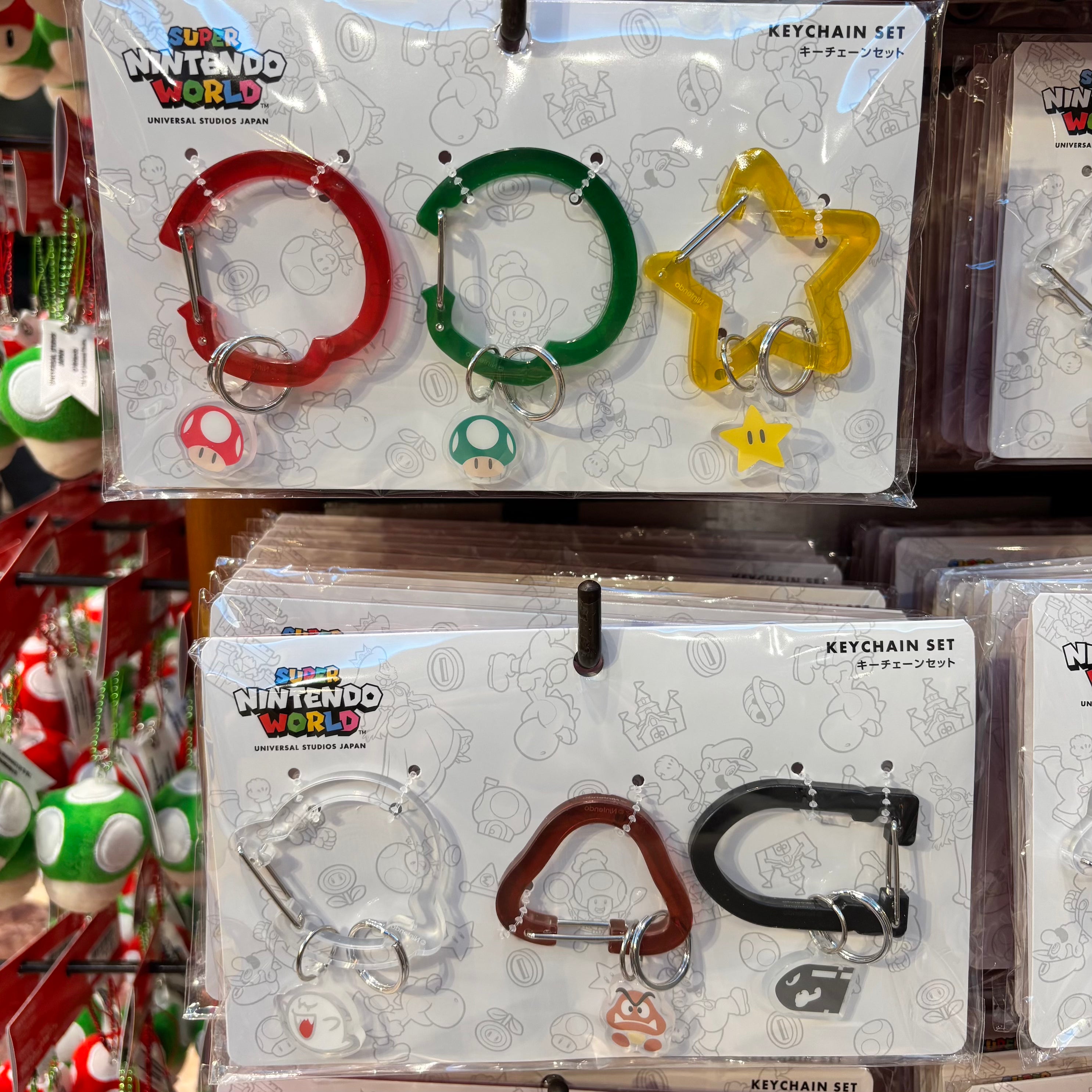 USJ Mario 任天堂世界 登山扣掛飾 鑰匙扣