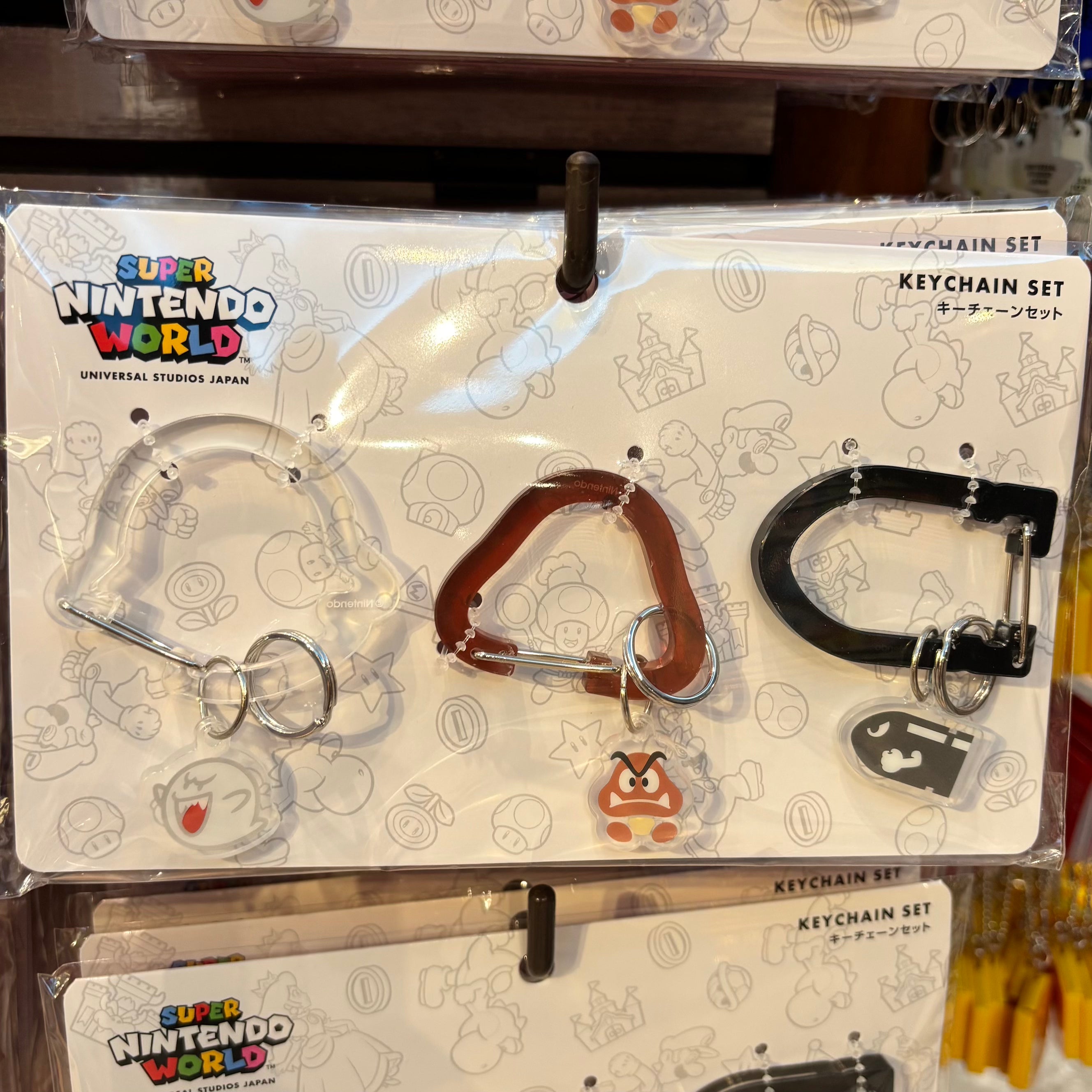 USJ Mario 任天堂世界 登山扣掛飾 鑰匙扣