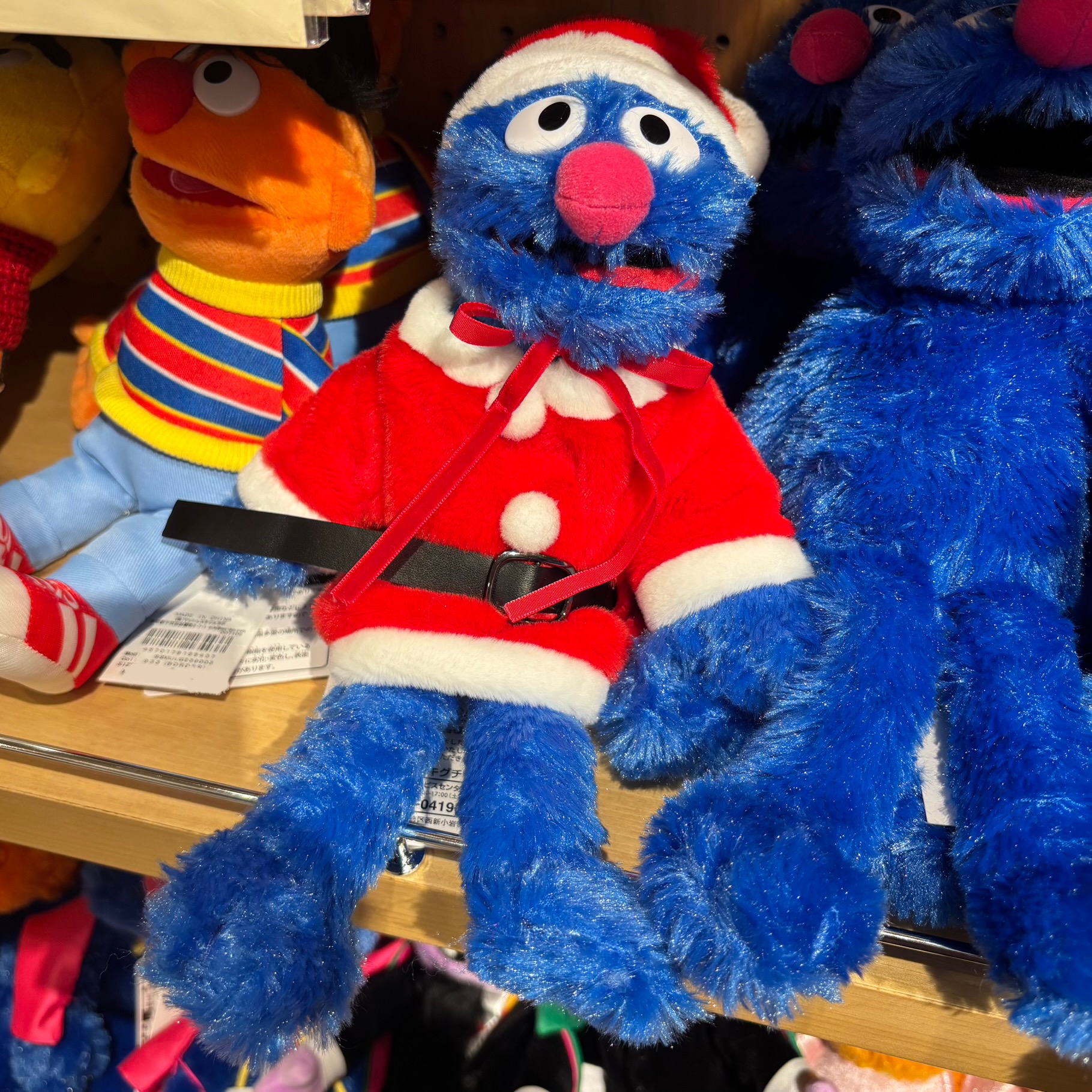 【訂貨】Sesame Street Market 聖誕老人 公仔用服裝