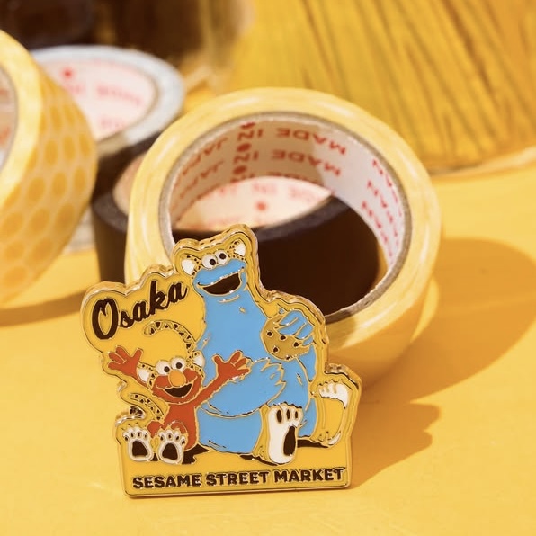 【訂貨】Sesame Street Osaka Hanshin Limited 大阪阪神店限定 襟章