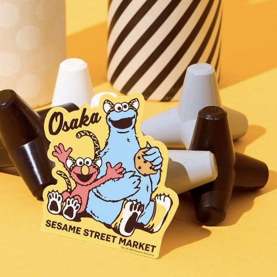 【訂貨】Sesame Street Market Osaka Hanshin Limited 大阪阪神店限定 貼紙