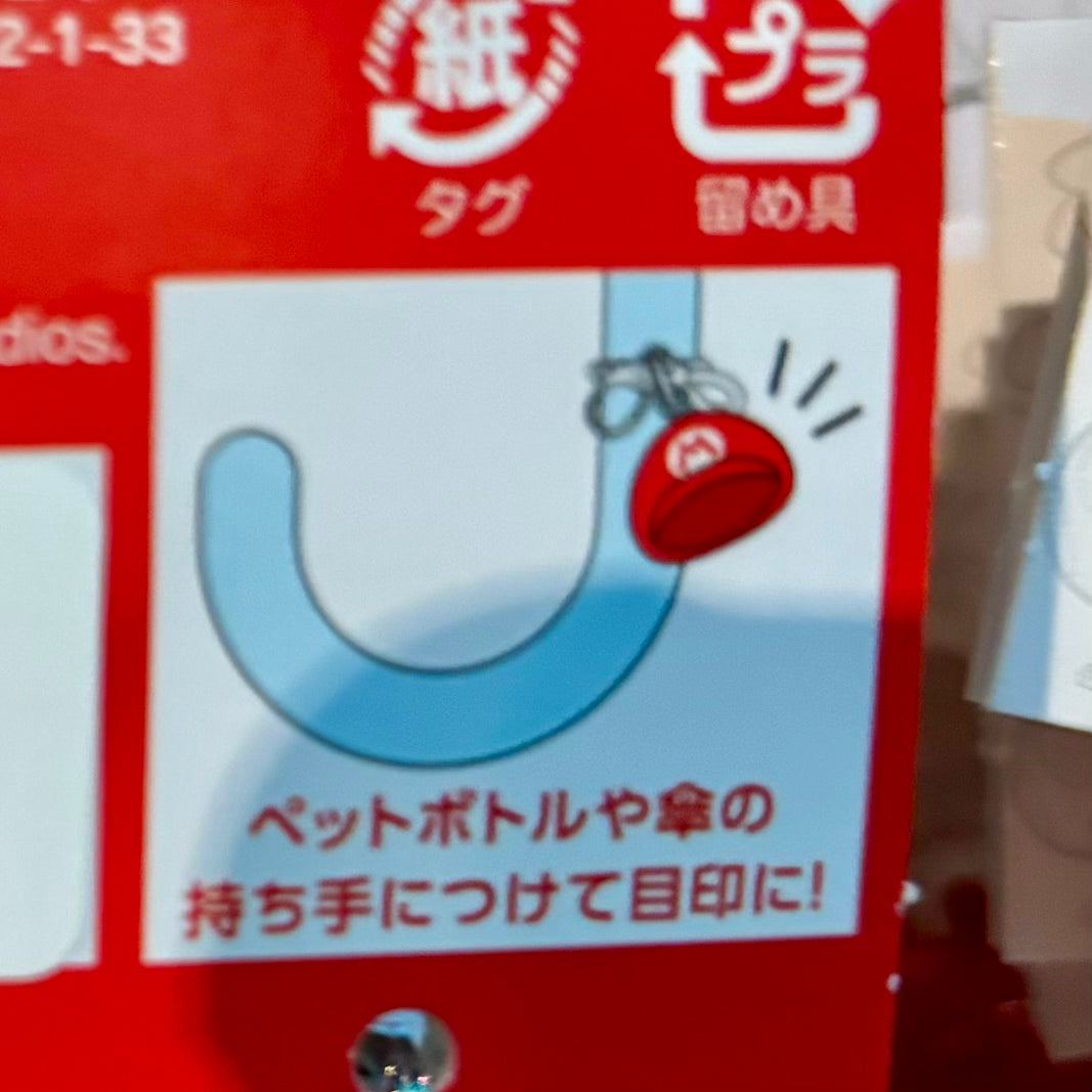 USJ Mario x Luigi x Peach 帽子 Marker Charm Set