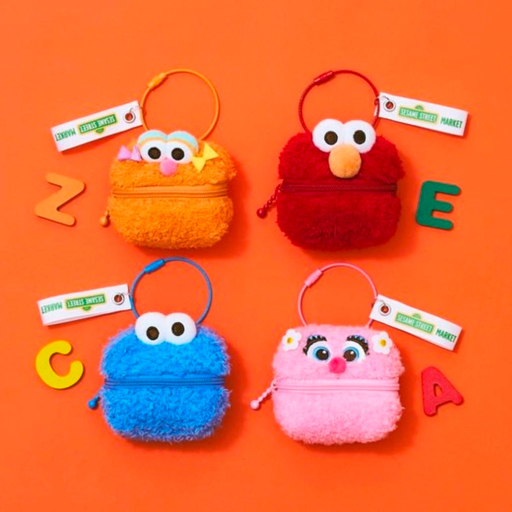 Sesame Street Market Airpods 耳機收納 小物收納包