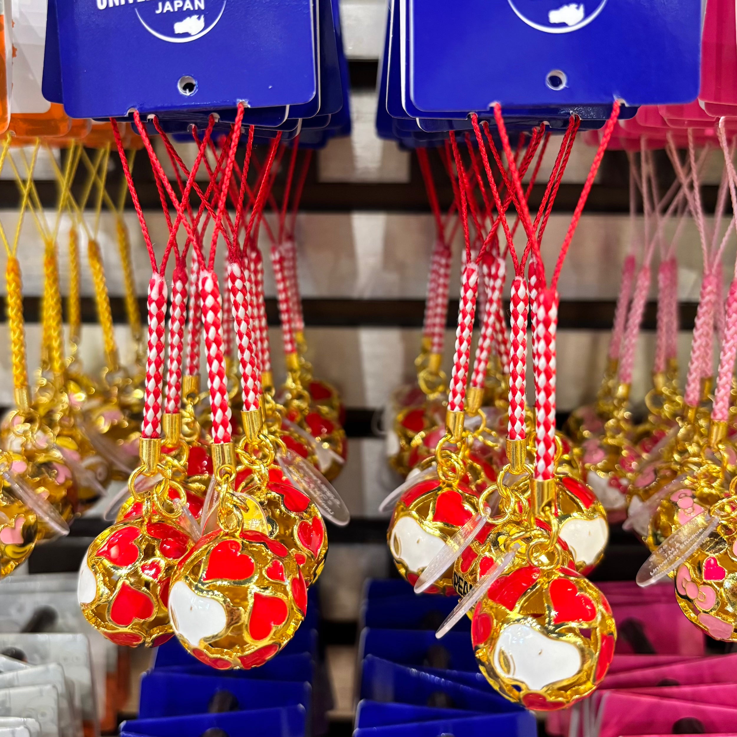 USJ Snoopy 心心鈴鐺小吊飾