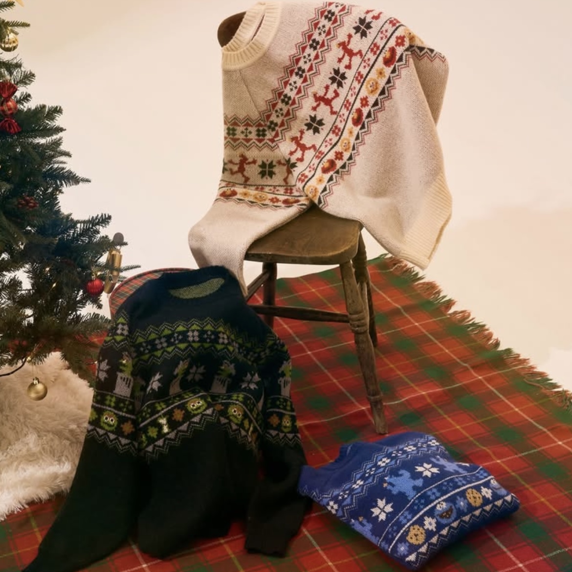 【訂貨】Sesame Street Market 北歐毛衣（成人）