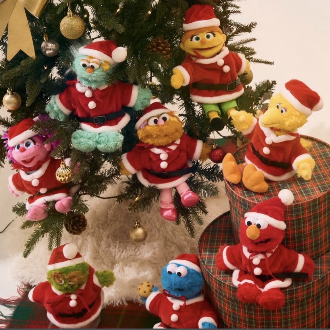 【訂貨】Sesame Street Market 聖誕老人 公仔用服裝