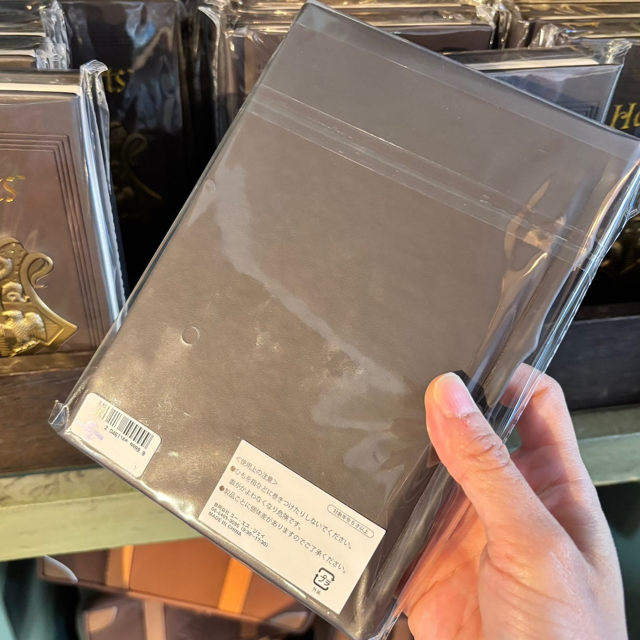 USJ 哈利波特 霍格華茲 硬皮筆記本