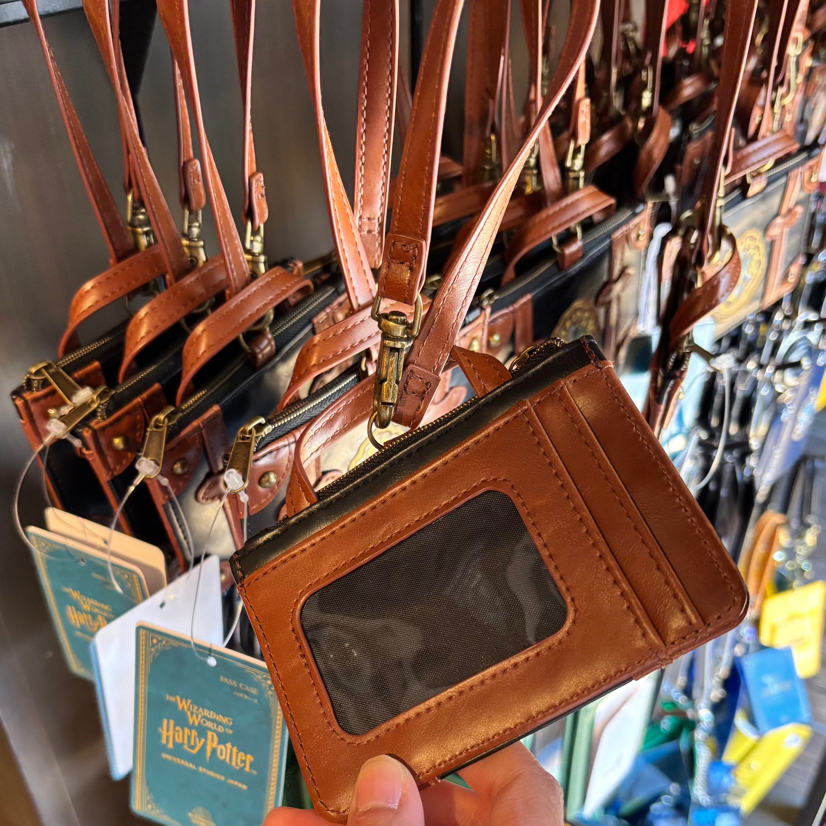 USJ 哈利波特 手提行李箱 卡套 證件套