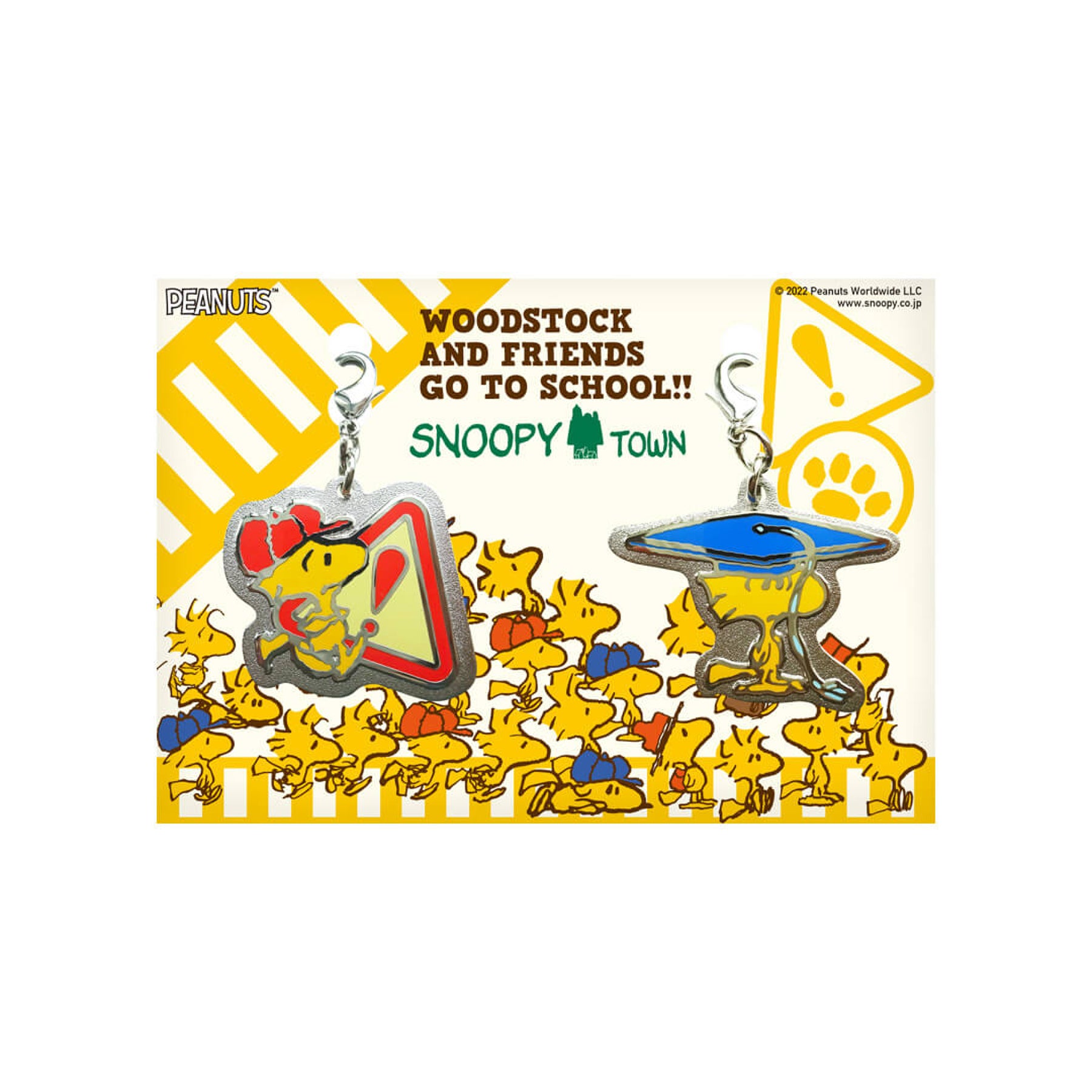 Snoopy Town 「WOODSTOCK AND FRIENDS GO TO SCHOOL!!」小吊飾套裝