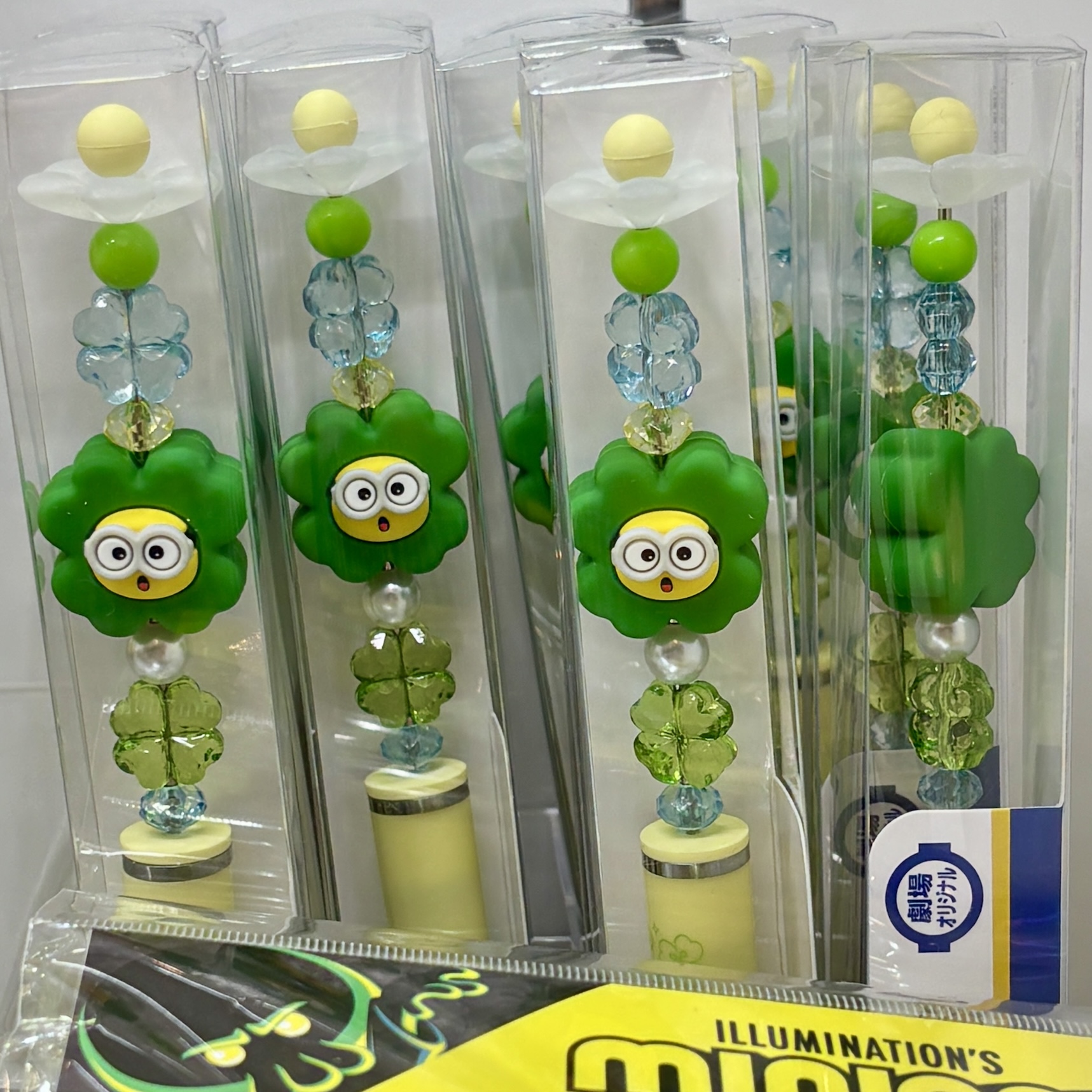 【訂貨】Minions & Monsters 劇場限定商品 - 四葉草 原子筆