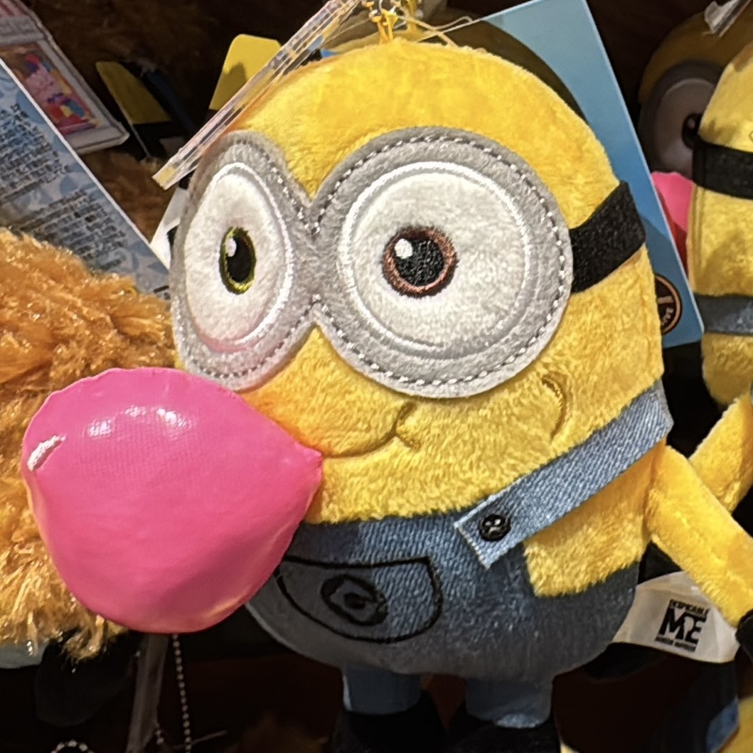 【訂貨】USJ Minions 迷你兵團 小小兵 Sweet Surrender 吹波糖掛飾公仔 - Bob