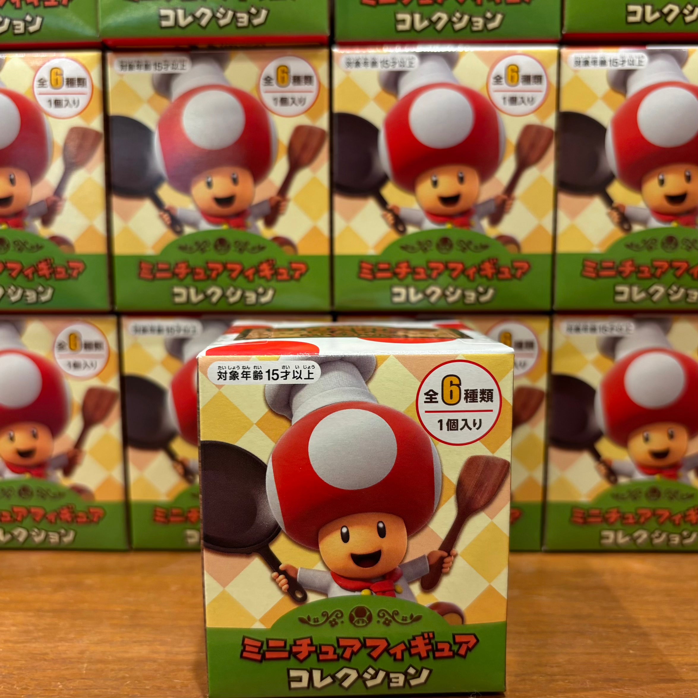 USJ 任天堂世界 廚師奇諾比奧 Kinopio's cafe 小擺設（盲盒）