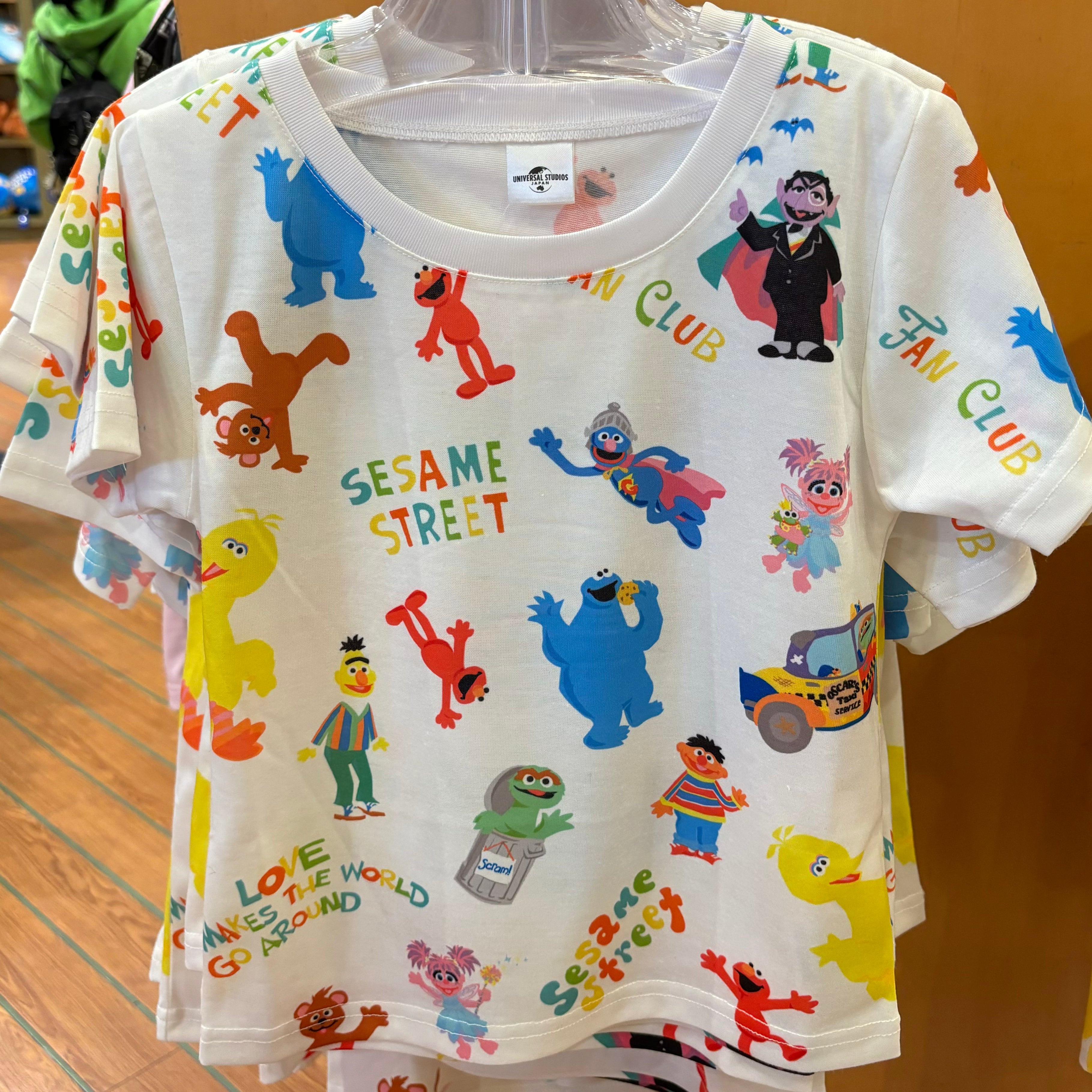 【訂貨】USJ 芝麻街 小童Tshirt