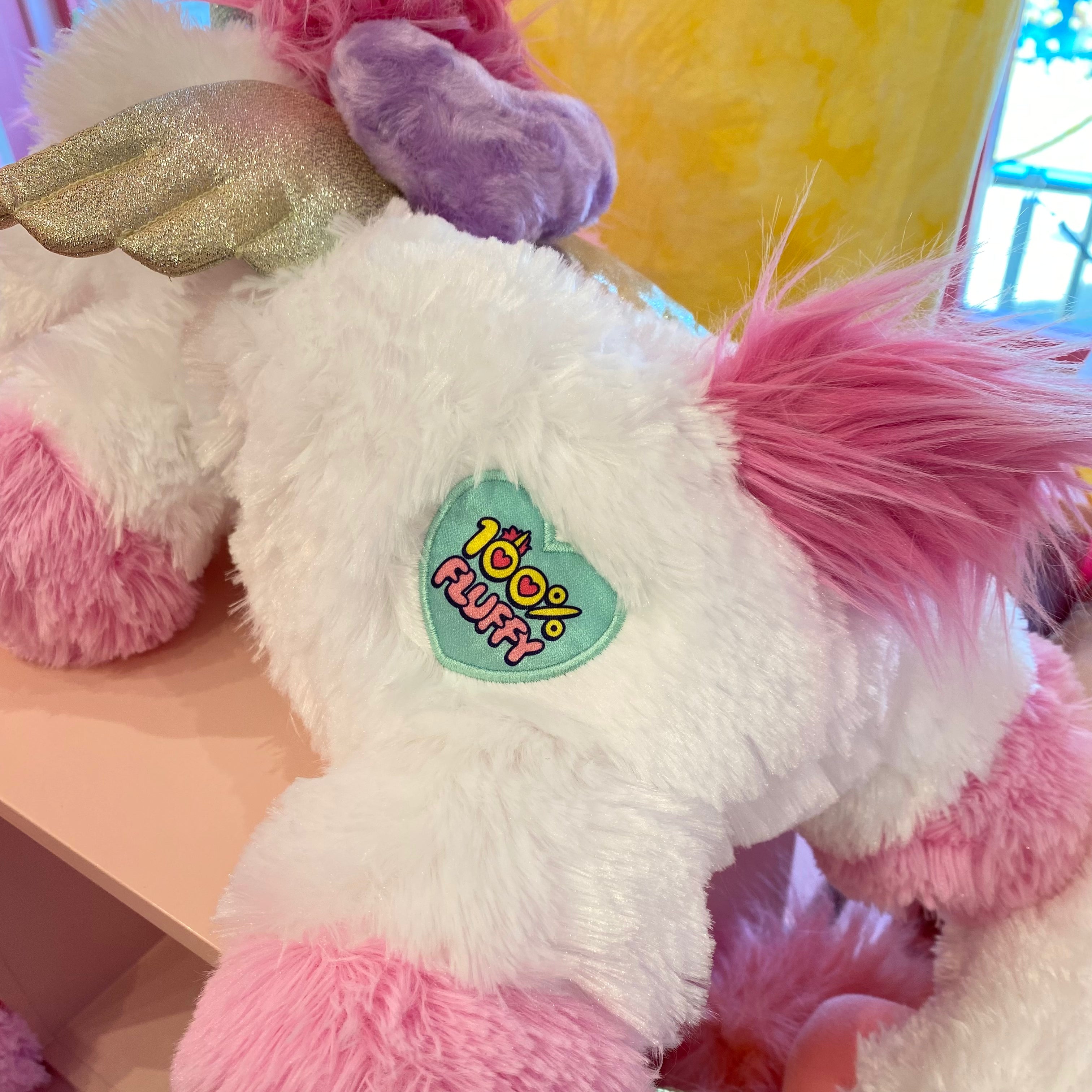 【訂貨】USJ 獨角獸 Fluffy Unicorn 公仔（Bling Bling 眼）