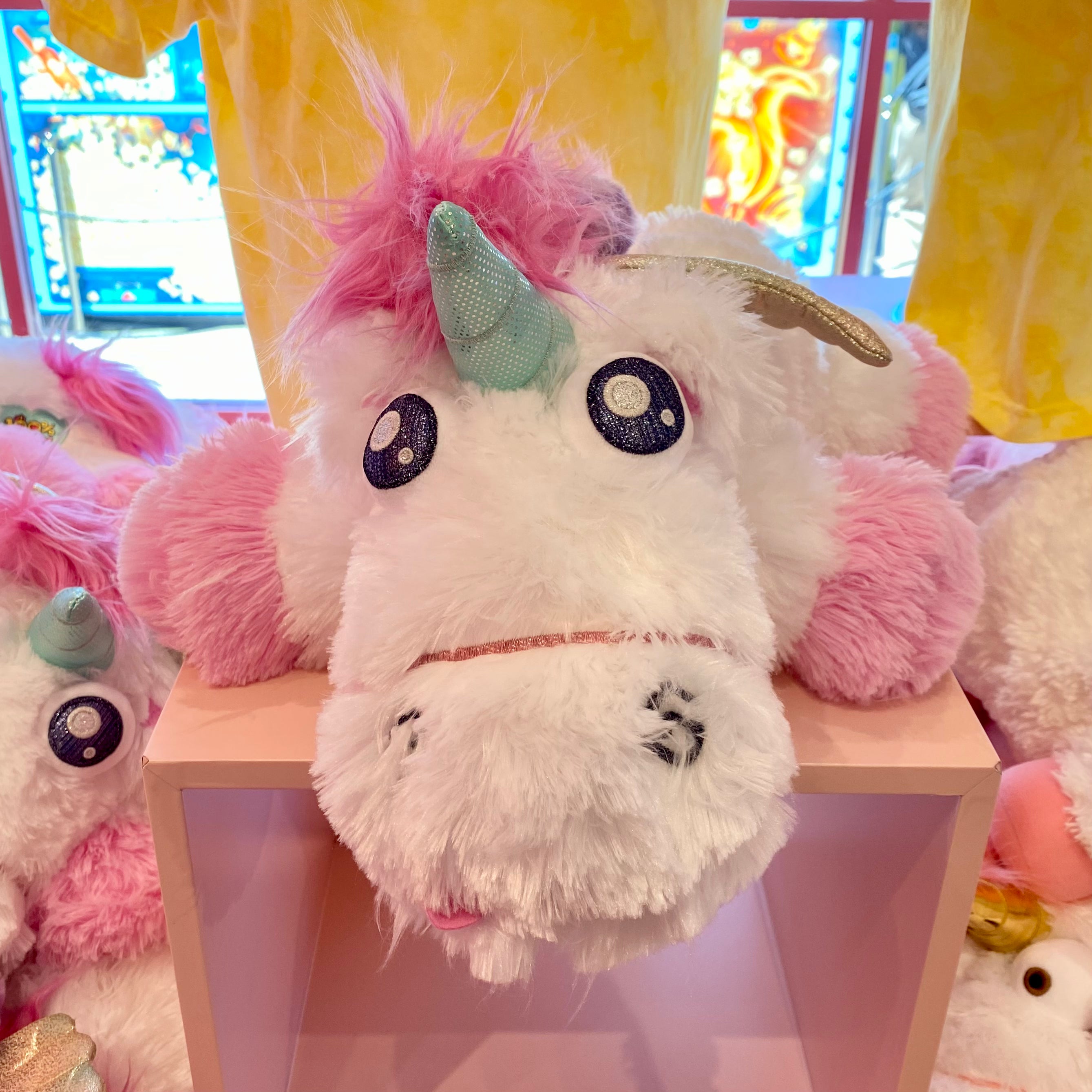 【訂貨】USJ 獨角獸 Fluffy Unicorn 公仔（Bling Bling 眼）