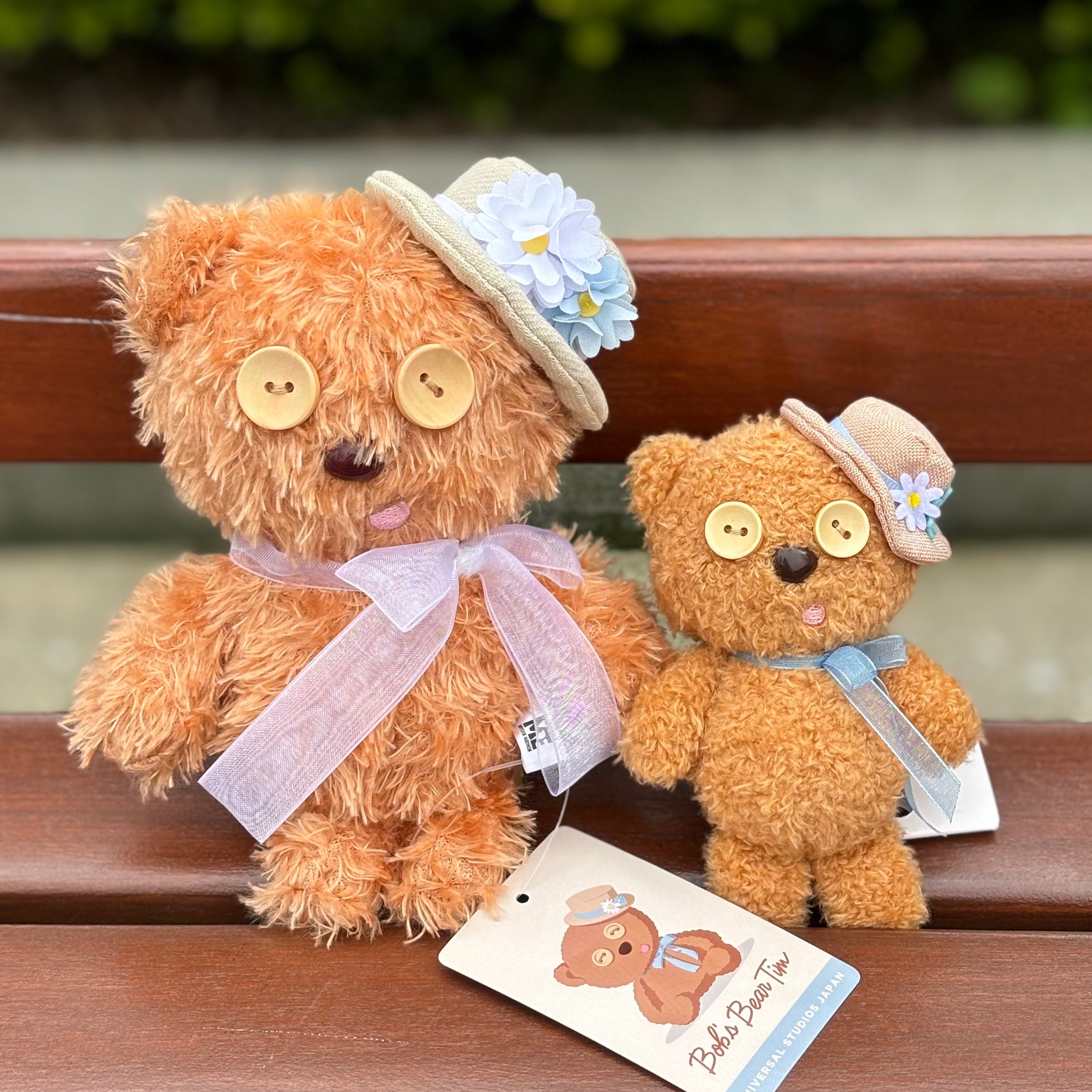 【訂貨】USJ Tim熊 春夏花朵系列 - 公仔掛飾（兩Size）