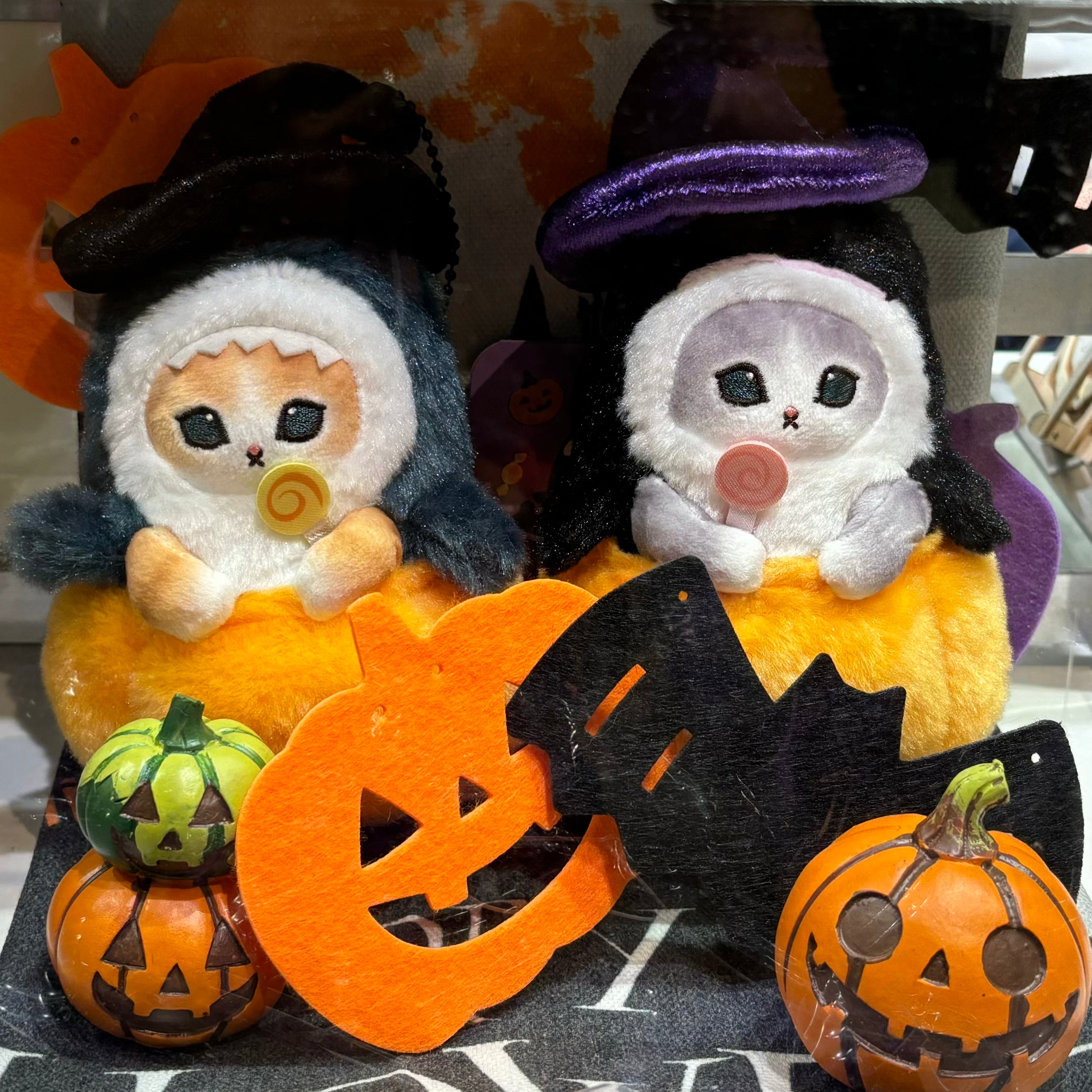 Mofusand Trick or Treat Halloween Pumpkin Plush Chain 
