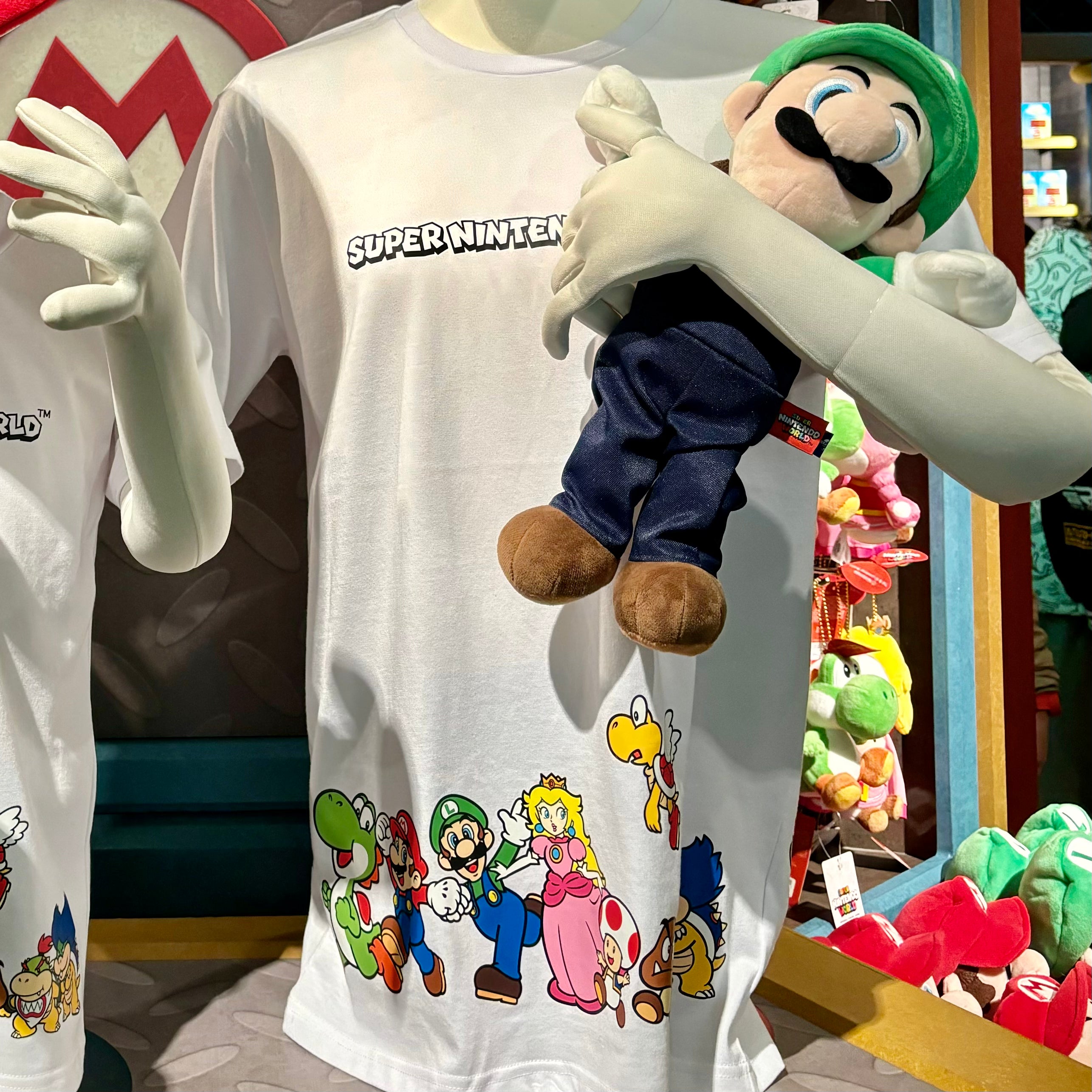 USJ 任天堂世界 多角色 成人小童 Tshirt